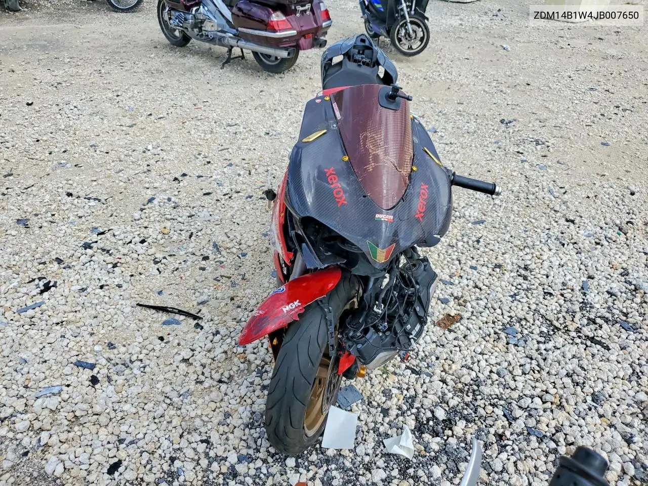 2018 Ducati Superbike 959 Panigale VIN: ZDM14B1W4JB007650 Lot: 59837556