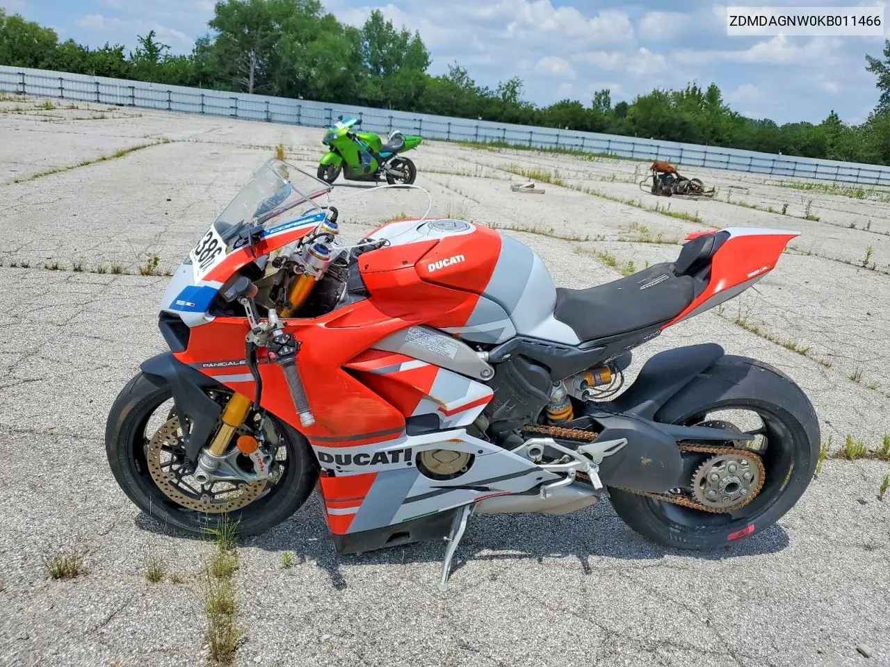2019 Ducati Panigale V4 VIN: ZDMDAGNW0KB011466 Lot: 60214386
