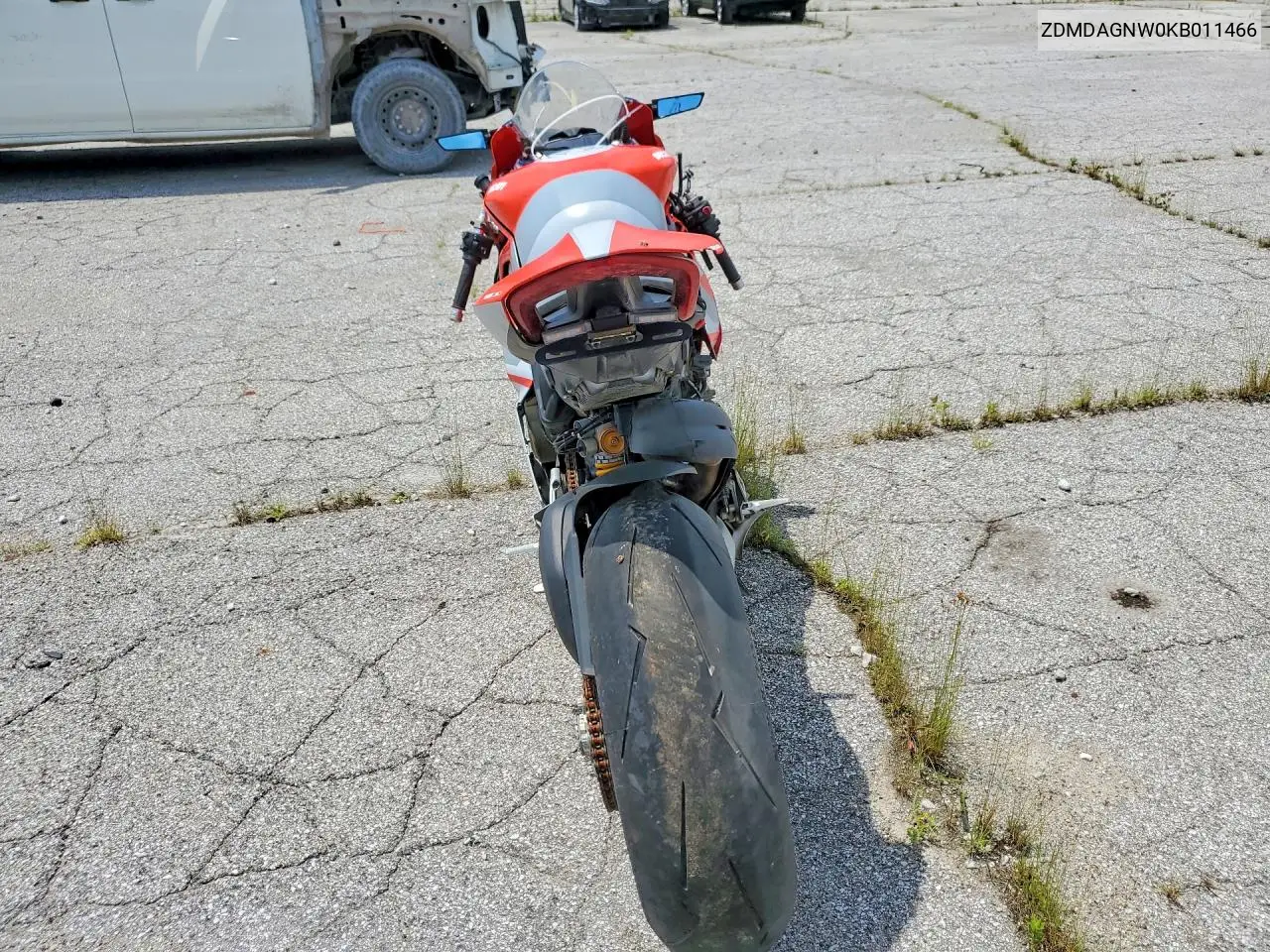 2019 Ducati Panigale V4 VIN: ZDMDAGNW0KB011466 Lot: 60214386