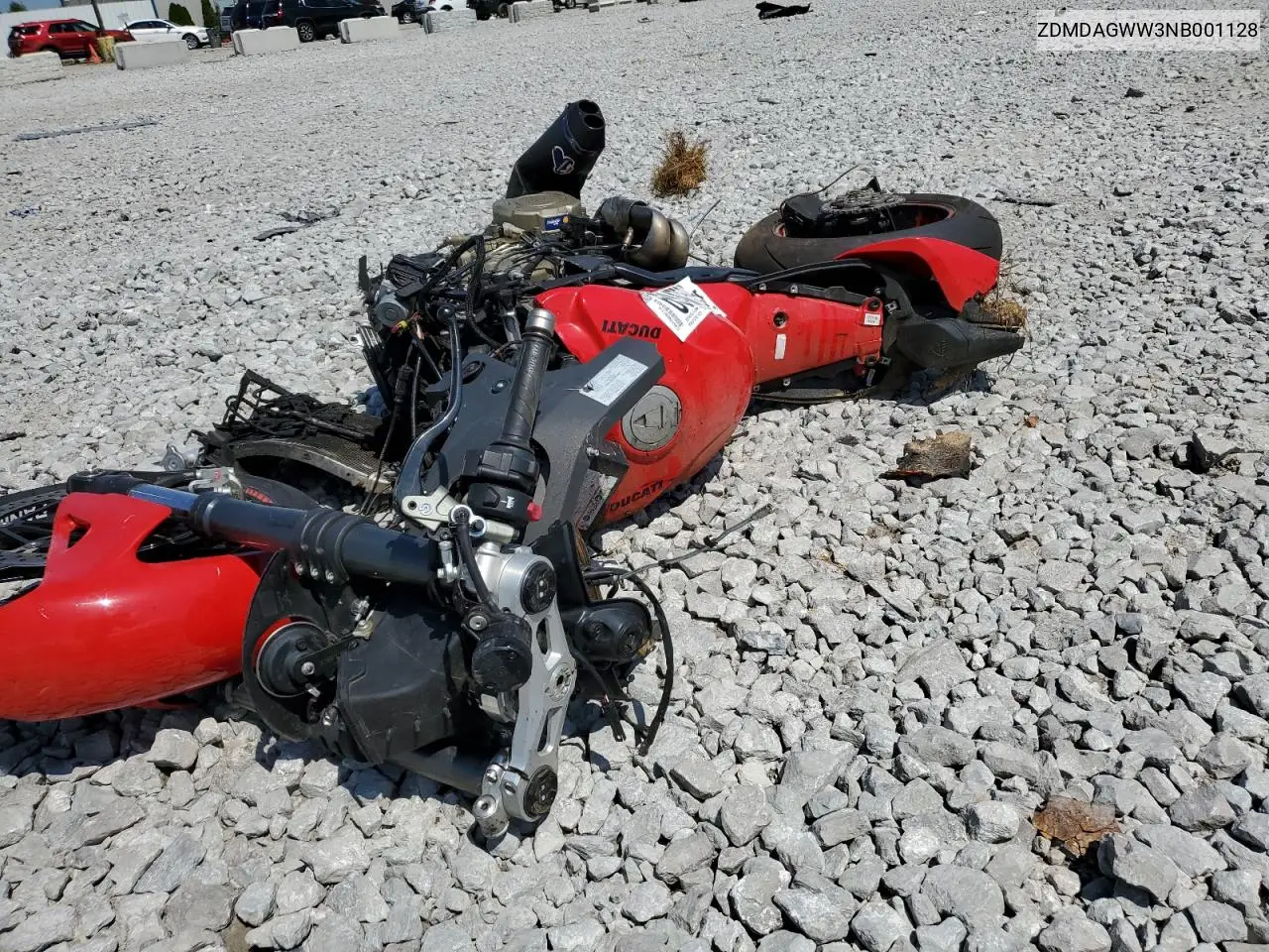 2022 Ducati Panigale V4S VIN: ZDMDAGWW3NB001128 Lot: 65447585