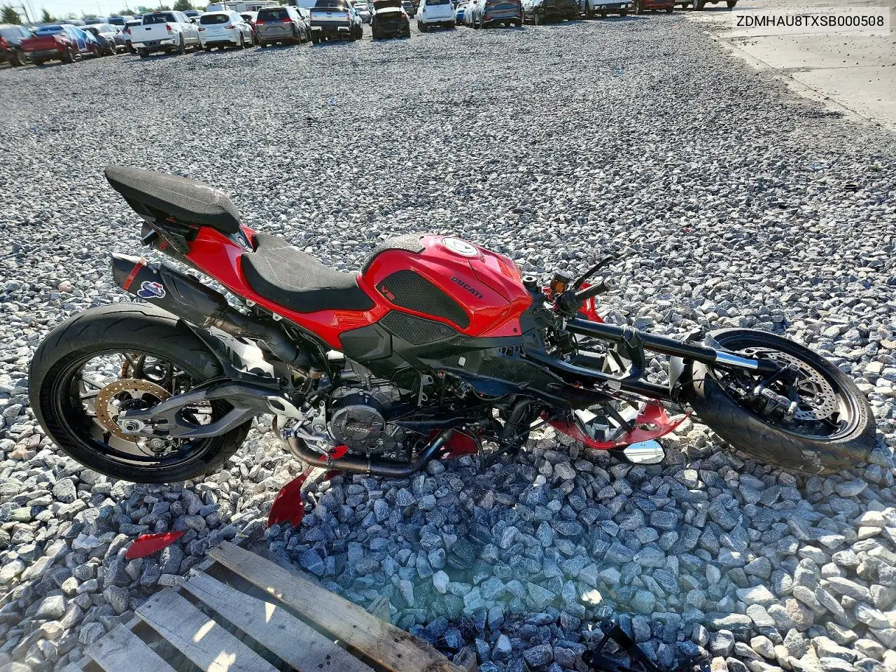 2025 Ducati Panigale V2 VIN: ZDMHAU8TXSB000508 Lot: 47538136