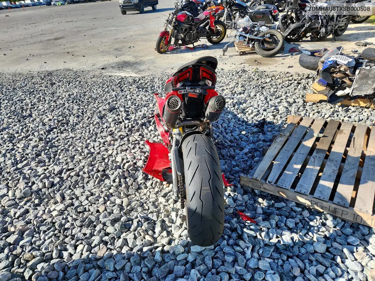 2025 Ducati Panigale V2 VIN: ZDMHAU8TXSB000508 Lot: 47538136