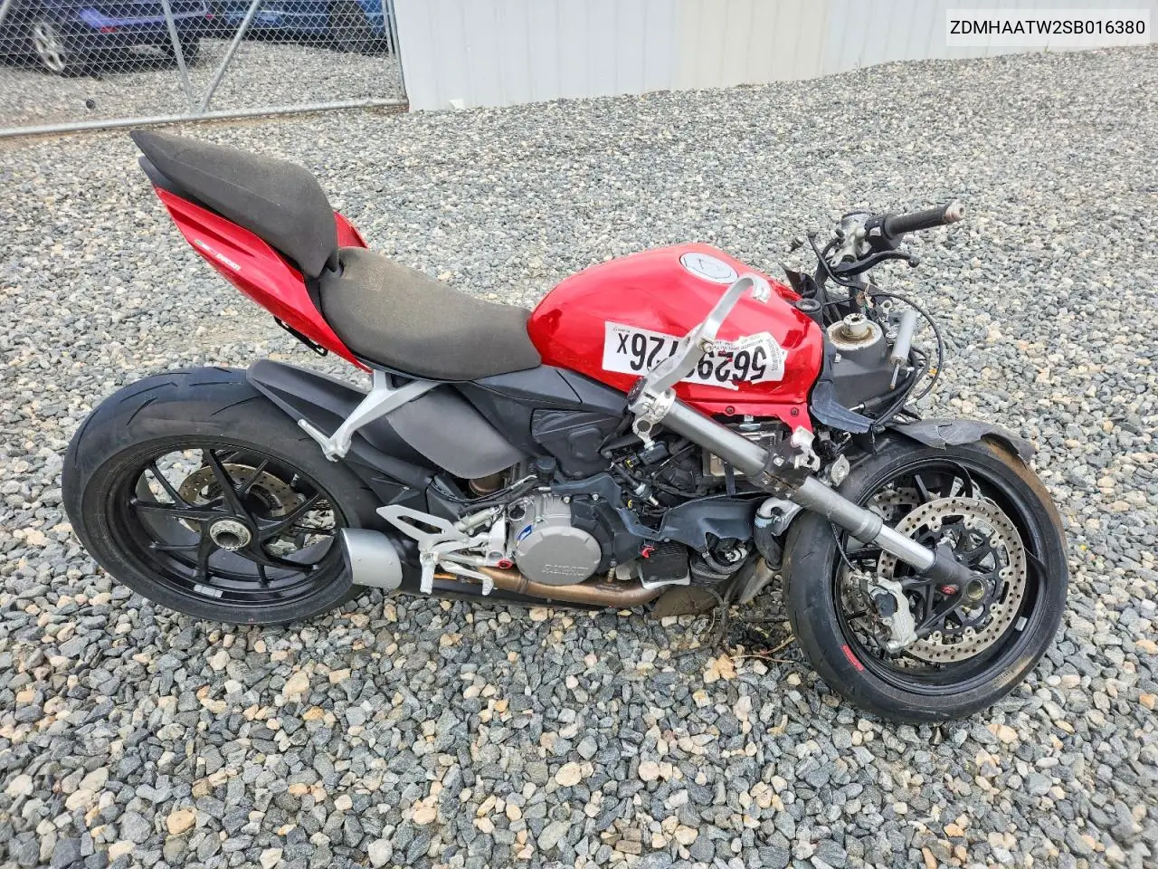 2025 Ducati Panigale V2 VIN: ZDMHAATW2SB016380 Lot: 56293726