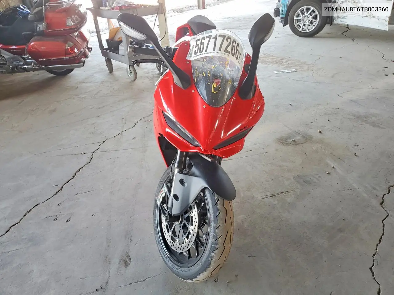 2026 Ducati Panigale V2/V2 S VIN: ZDMHAU8T6TB003360 Lot: 56717266