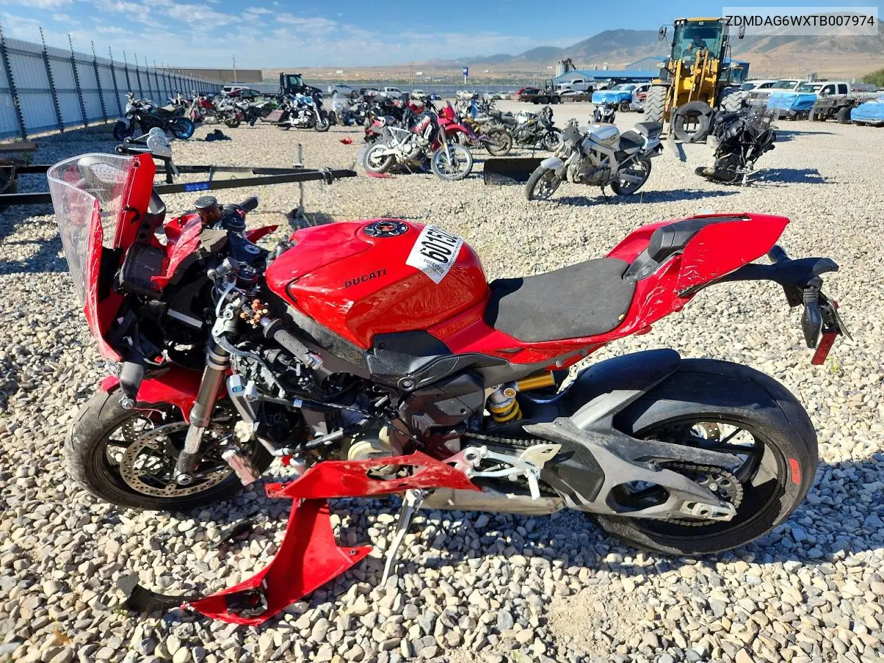 2026 Ducati Panigale V4 VIN: ZDMDAG6WXTB007974 Lot: 60152386