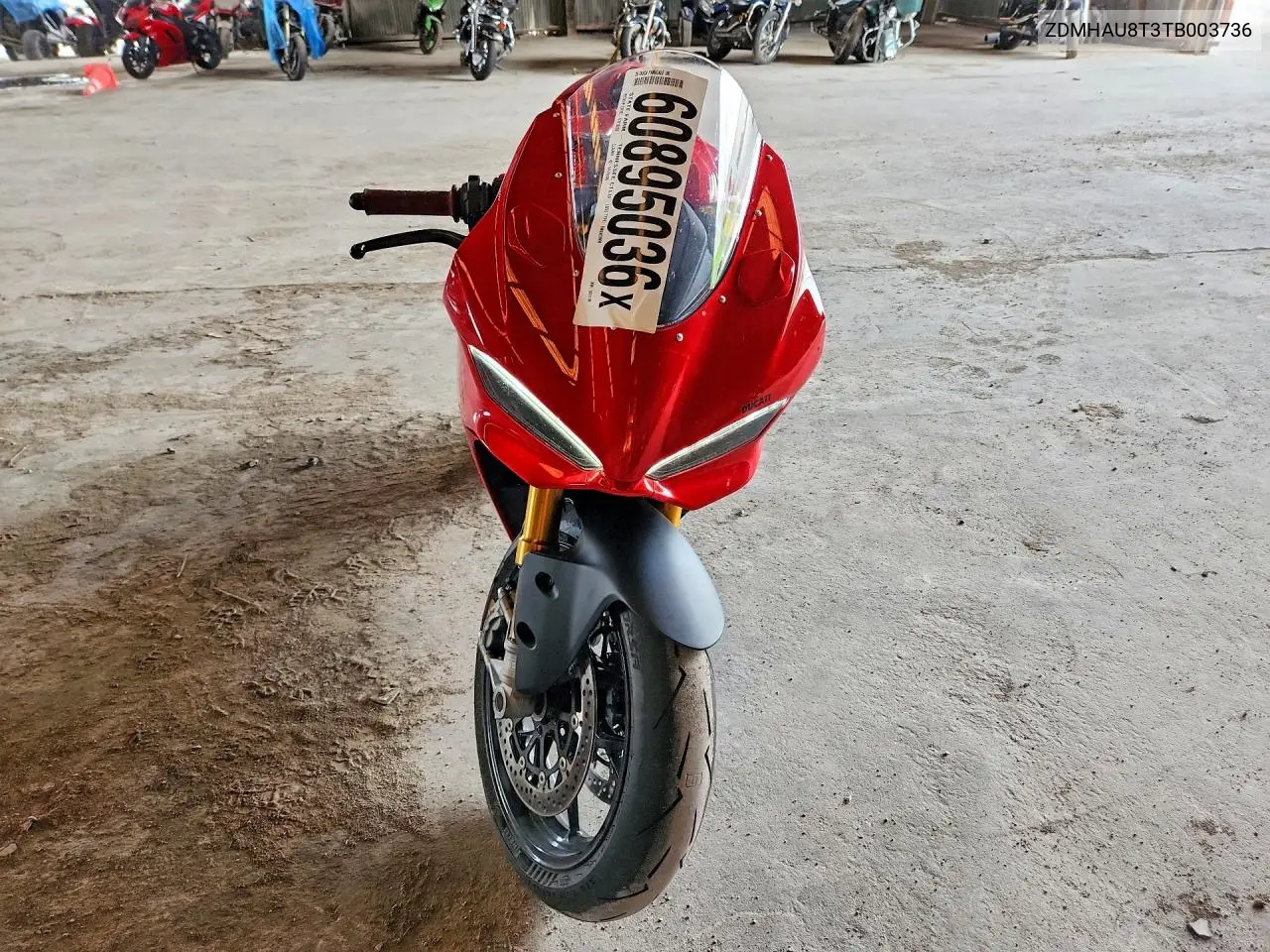 2026 Ducati Panigale V2/V2 S VIN: ZDMHAU8T3TB003736 Lot: 60895036