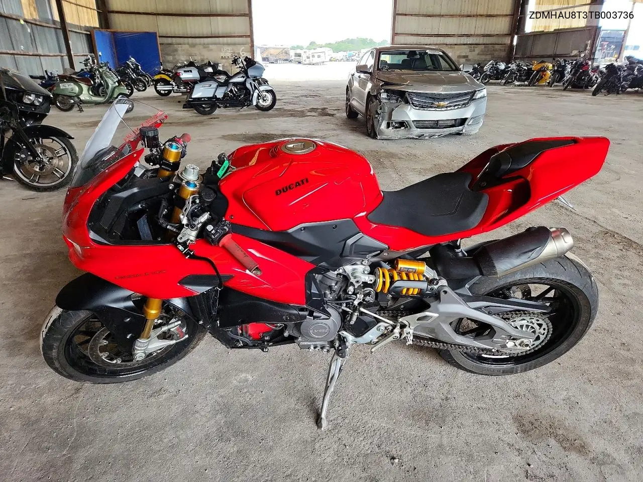 2026 Ducati Panigale V2/V2 S VIN: ZDMHAU8T3TB003736 Lot: 60895036