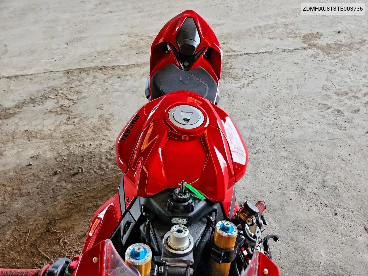 2026 Ducati Panigale V2/V2 S VIN: ZDMHAU8T3TB003736 Lot: 60895036