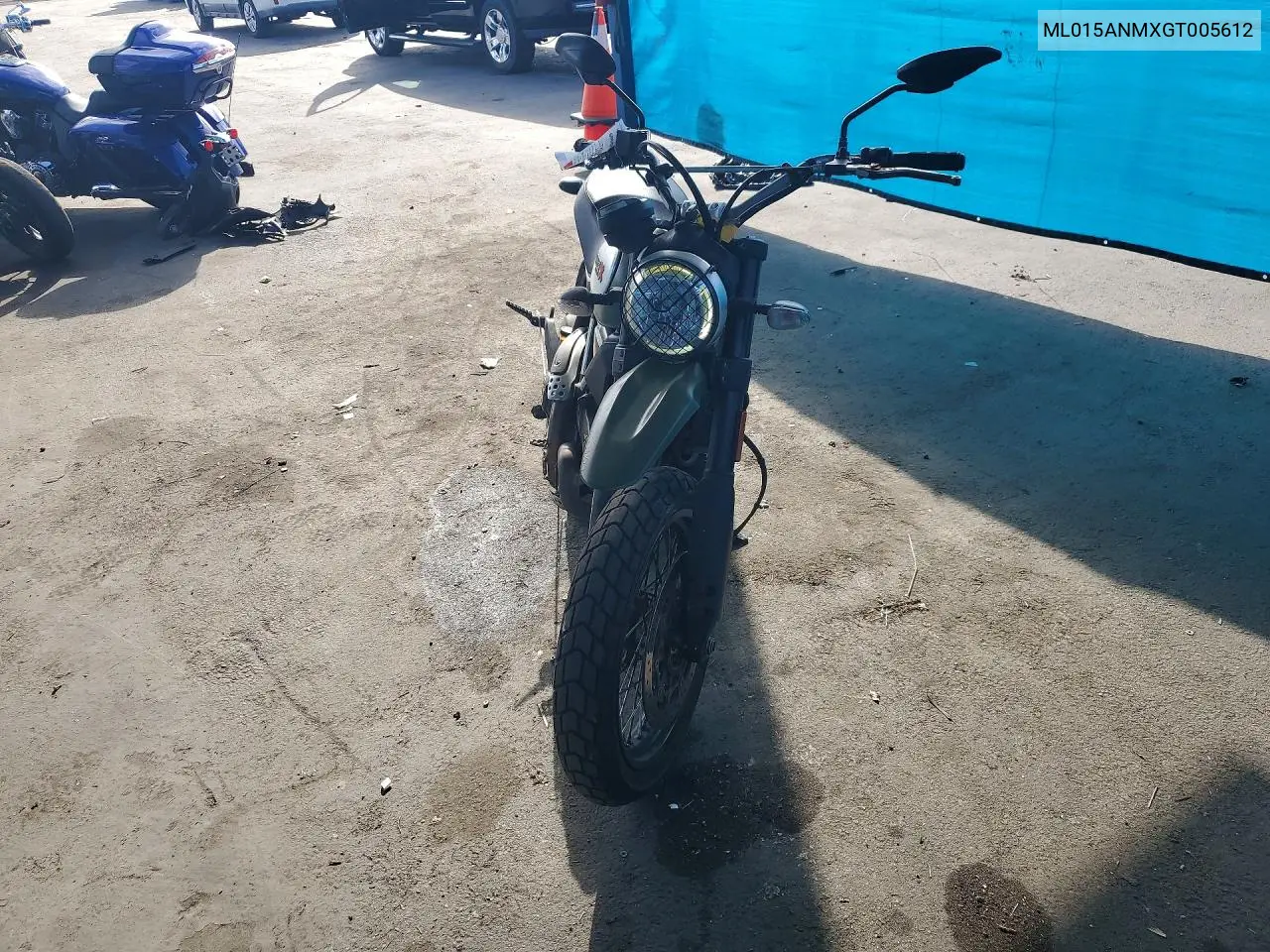 2016 Ducati Scrambler 800 VIN: ML015ANMXGT005612 Lot: 50671896