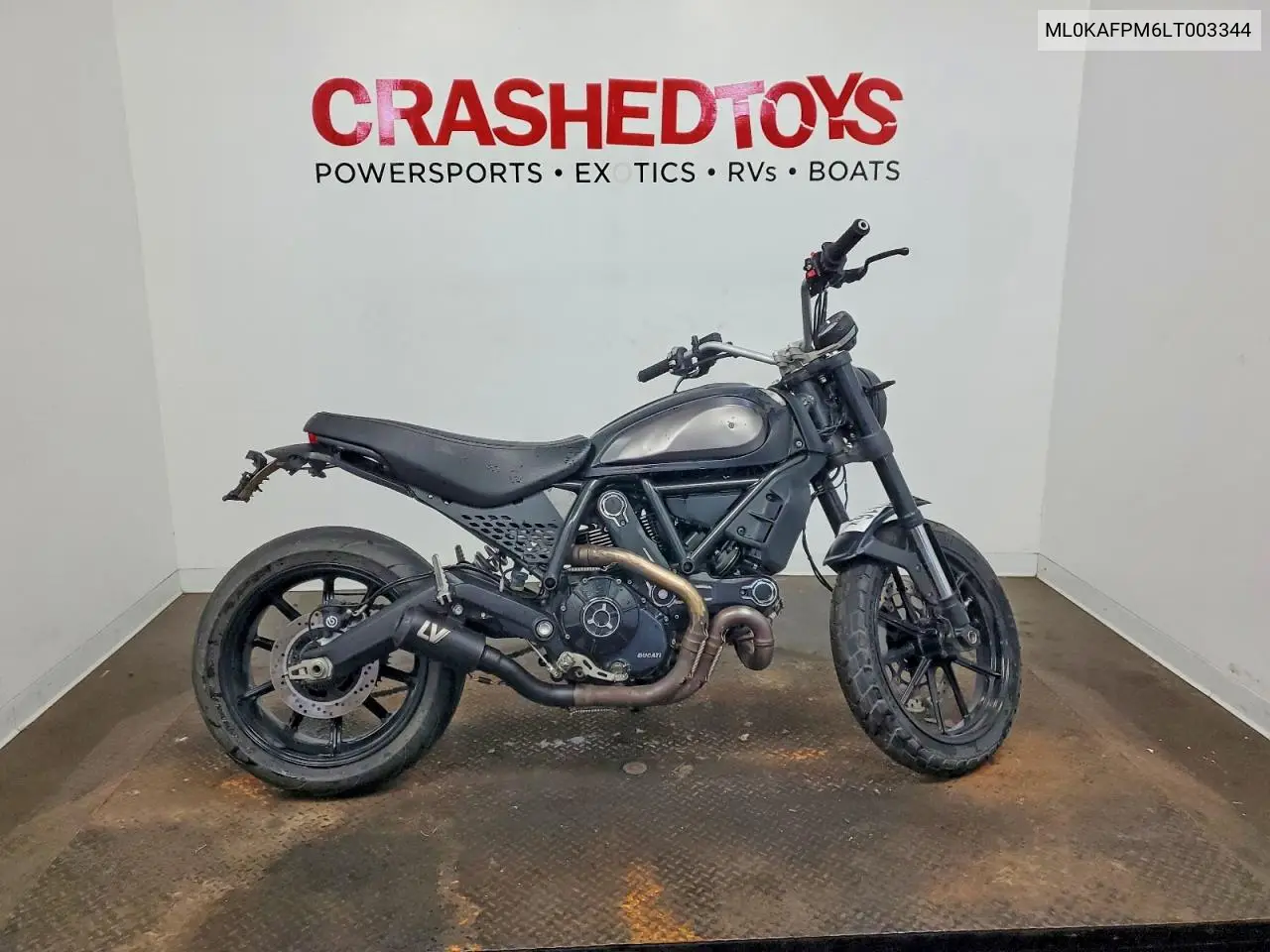 2020 Ducati Scrambler Desert Sled VIN: ML0KAFPM6LT003344 Lot: 59259316