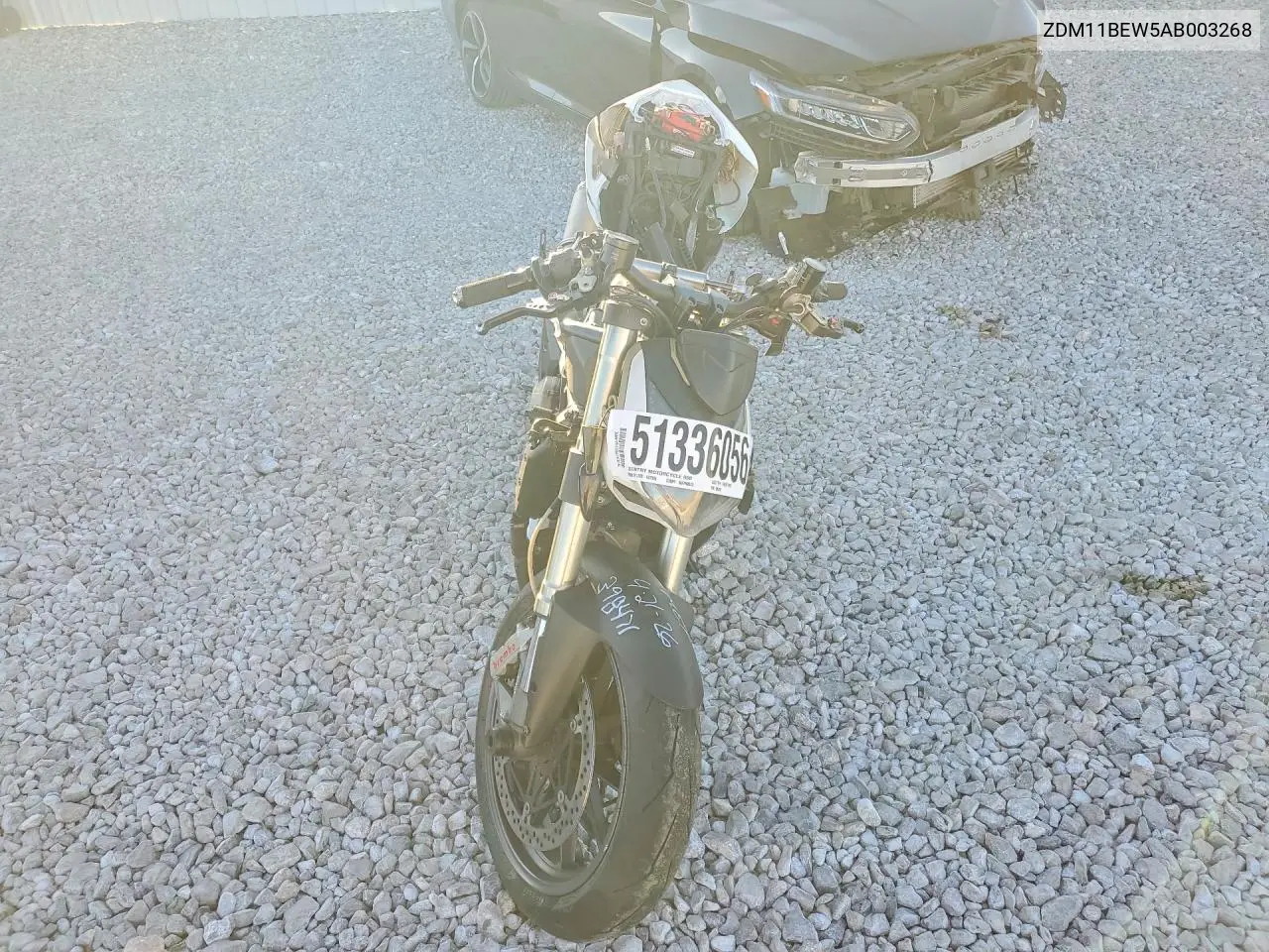 2010 Ducati Streetfighter Base VIN: ZDM11BEW5AB003268 Lot: 51336056