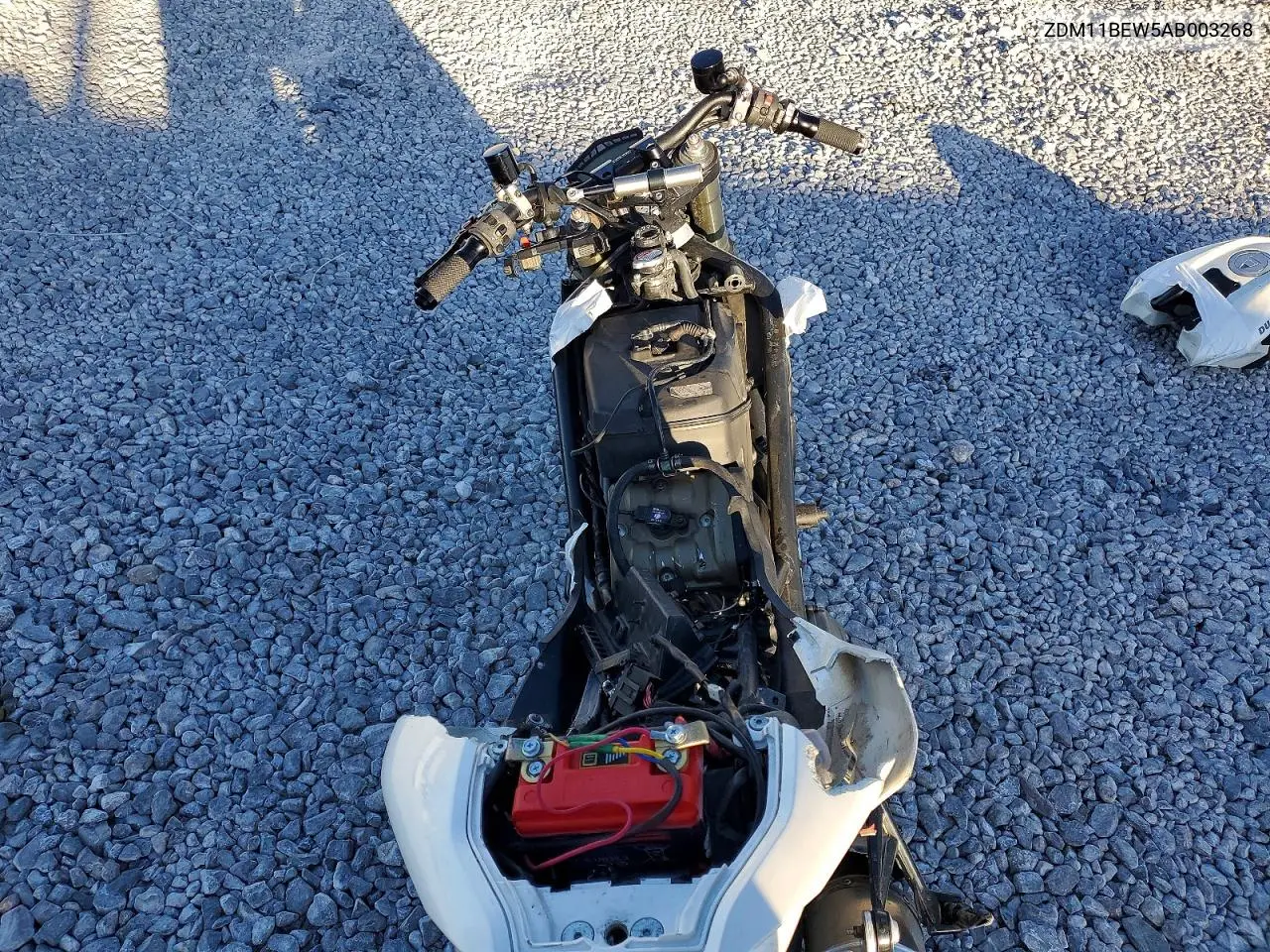 2010 Ducati Streetfighter Base VIN: ZDM11BEW5AB003268 Lot: 51336056