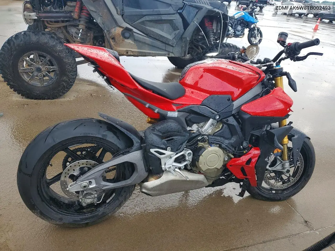 2026 Ducati Streetfighter V4 VIN: ZDMFAK6W8TB002493 Lot: 53509286