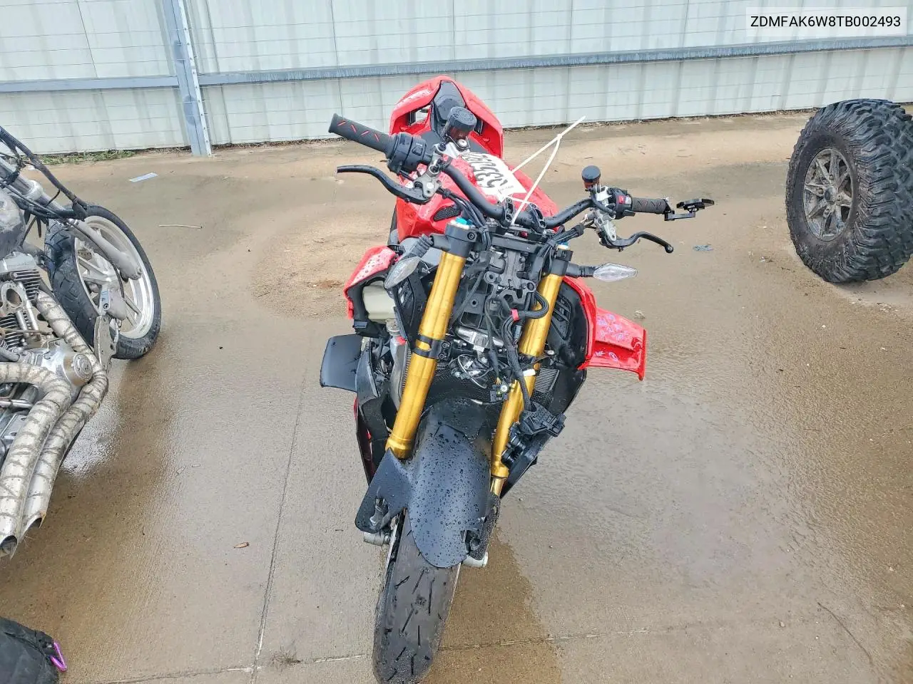 2026 Ducati Streetfighter V4 VIN: ZDMFAK6W8TB002493 Lot: 53509286