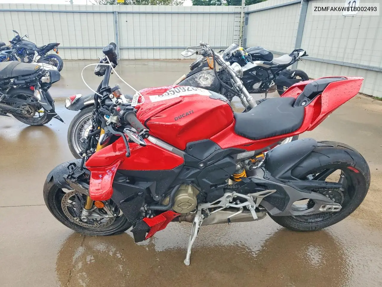 2026 Ducati Streetfighter V4 VIN: ZDMFAK6W8TB002493 Lot: 53509286