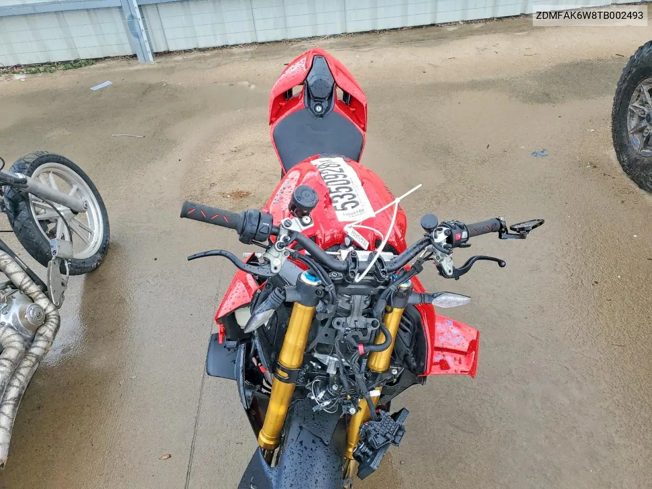 2026 Ducati Streetfighter V4 VIN: ZDMFAK6W8TB002493 Lot: 53509286