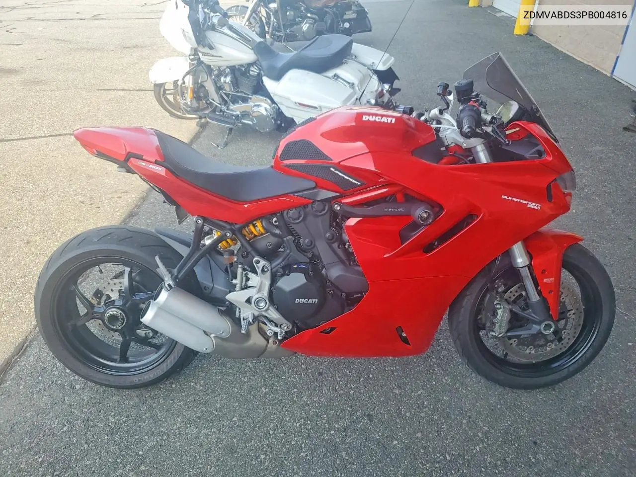 2023 Ducati Supersport VIN: ZDMVABDS3PB004816 Lot: 59906056