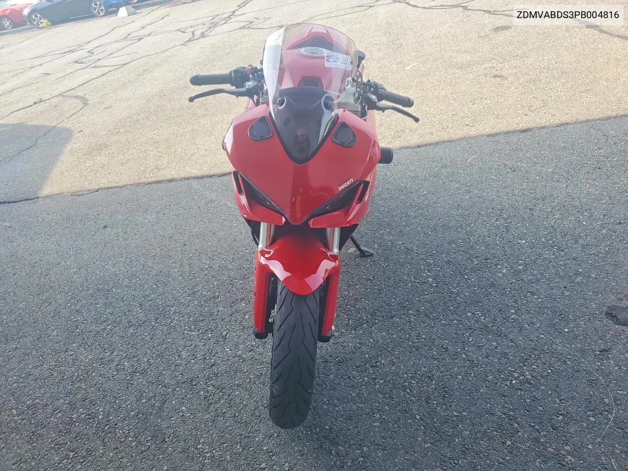 2023 Ducati Supersport VIN: ZDMVABDS3PB004816 Lot: 59906056