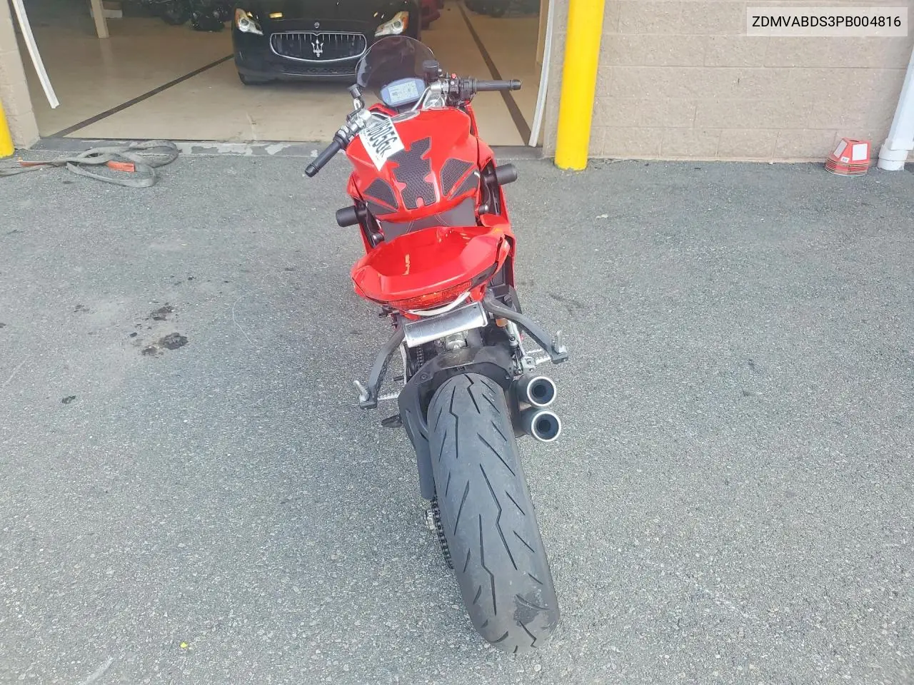 2023 Ducati Supersport VIN: ZDMVABDS3PB004816 Lot: 59906056