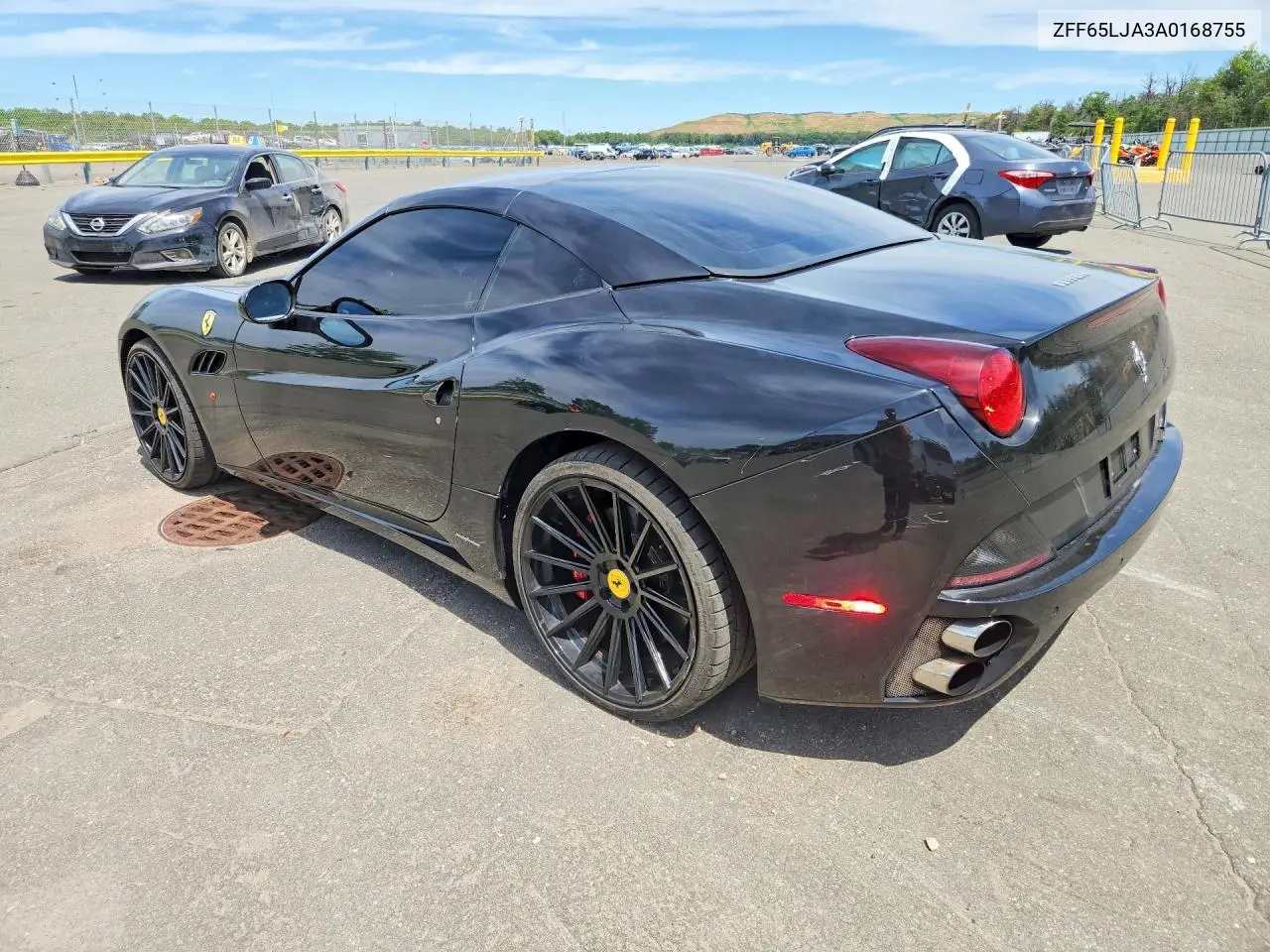 2010 Ferrari California VIN: ZFF65LJA3A0168755 Lot: 58336446