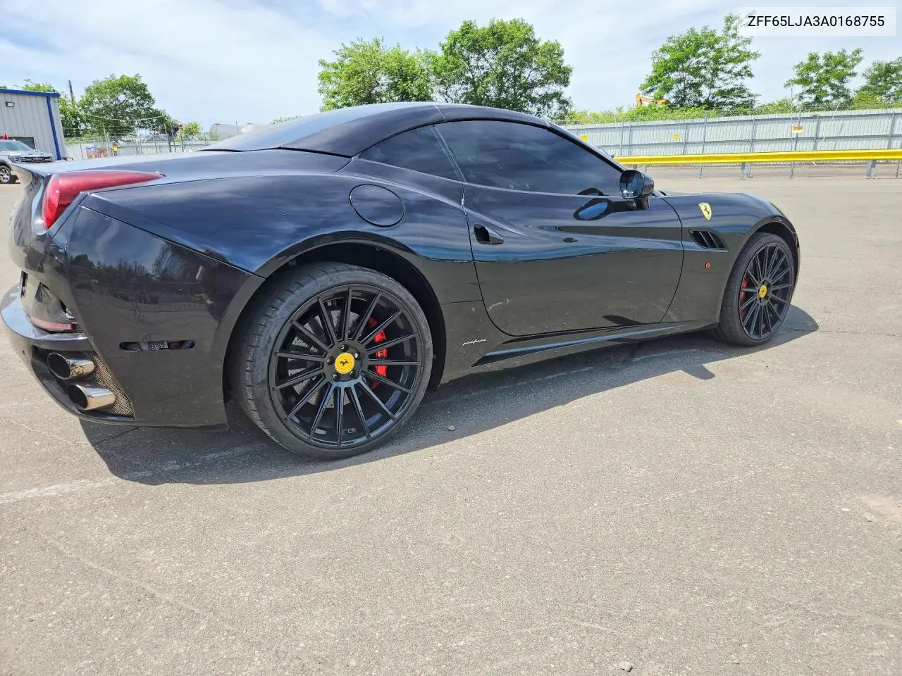 2010 Ferrari California VIN: ZFF65LJA3A0168755 Lot: 58336446