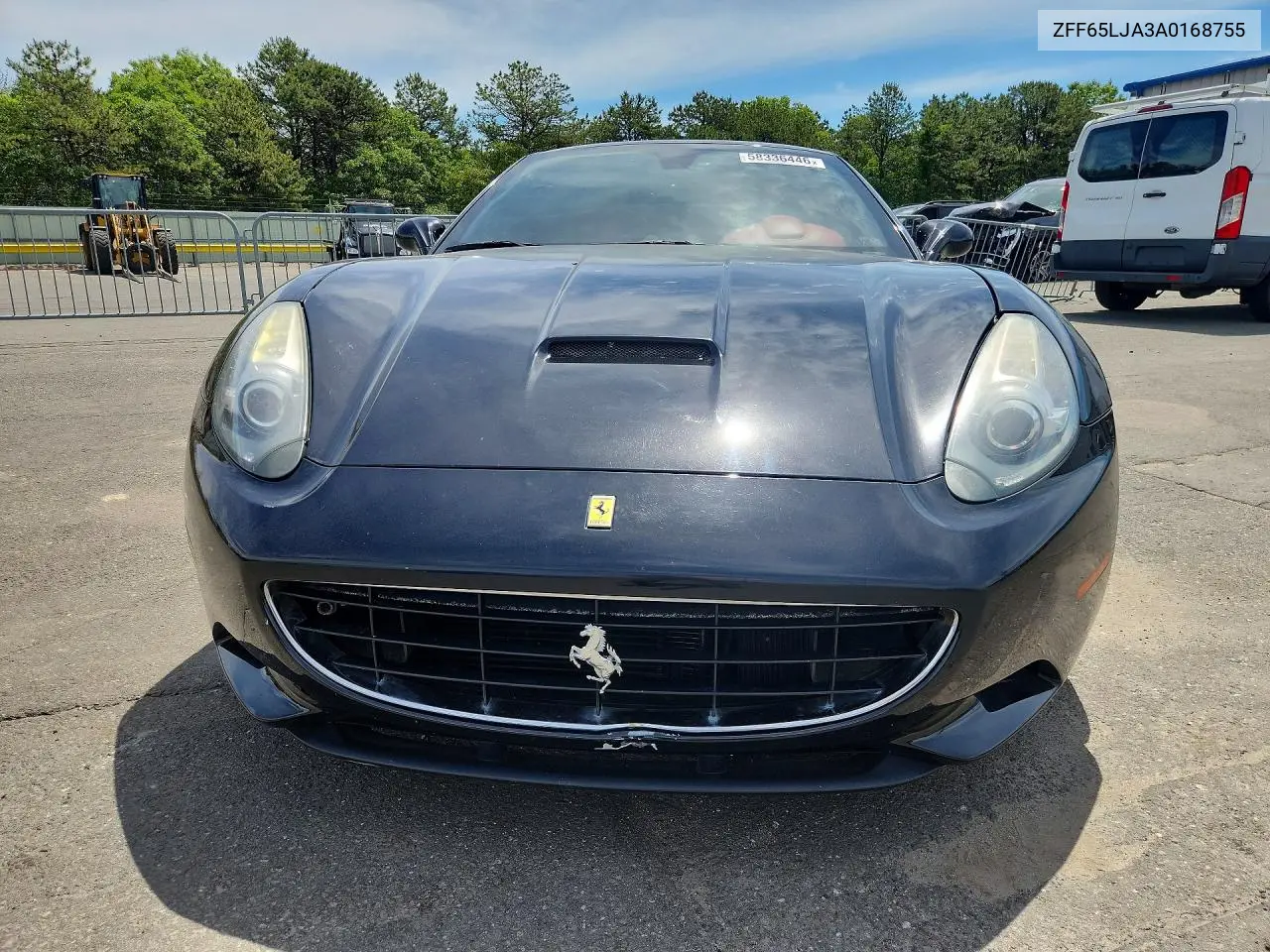 2010 Ferrari California VIN: ZFF65LJA3A0168755 Lot: 58336446