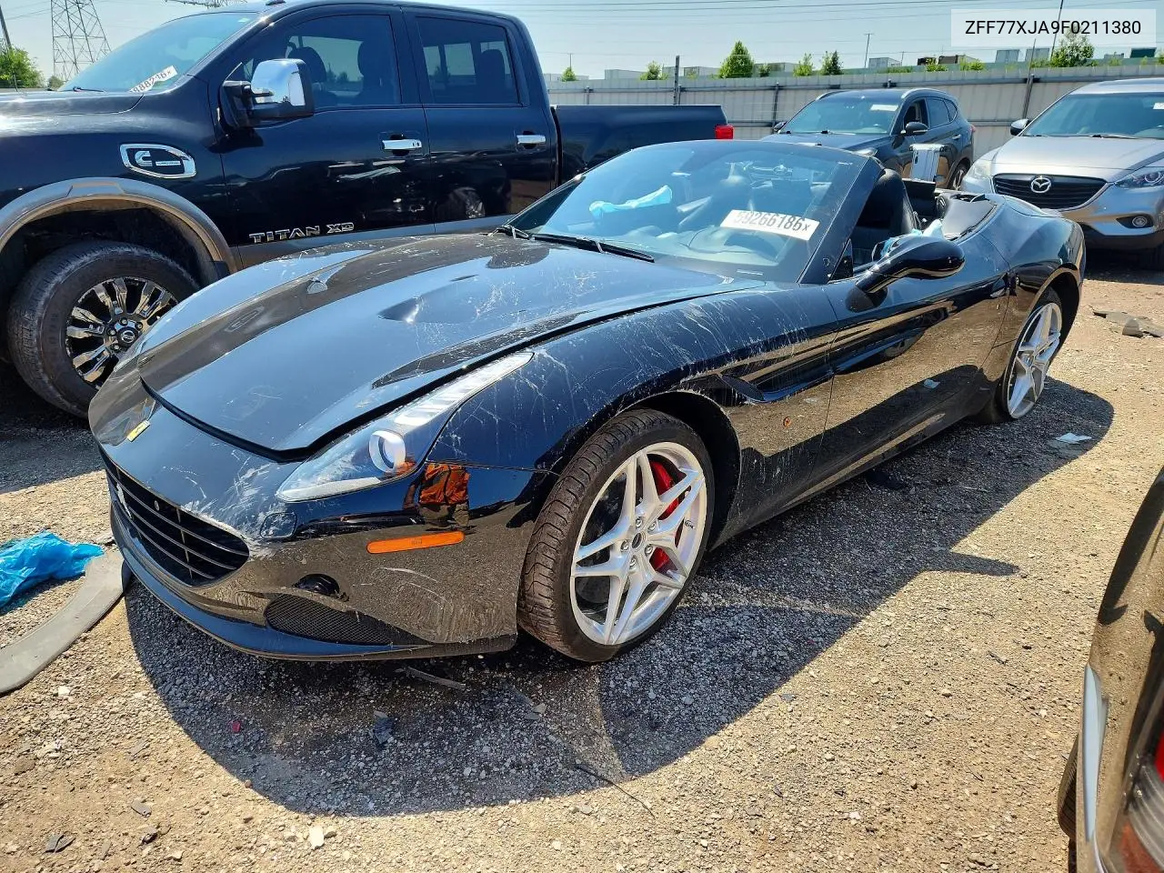 2015 Ferrari California T VIN: ZFF77XJA9F0211380 Lot: 59266186