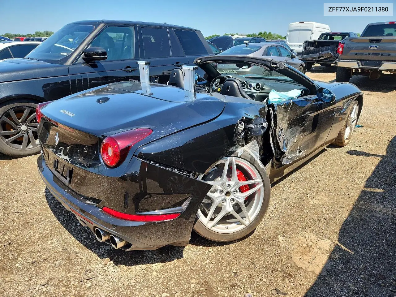2015 Ferrari California T VIN: ZFF77XJA9F0211380 Lot: 59266186