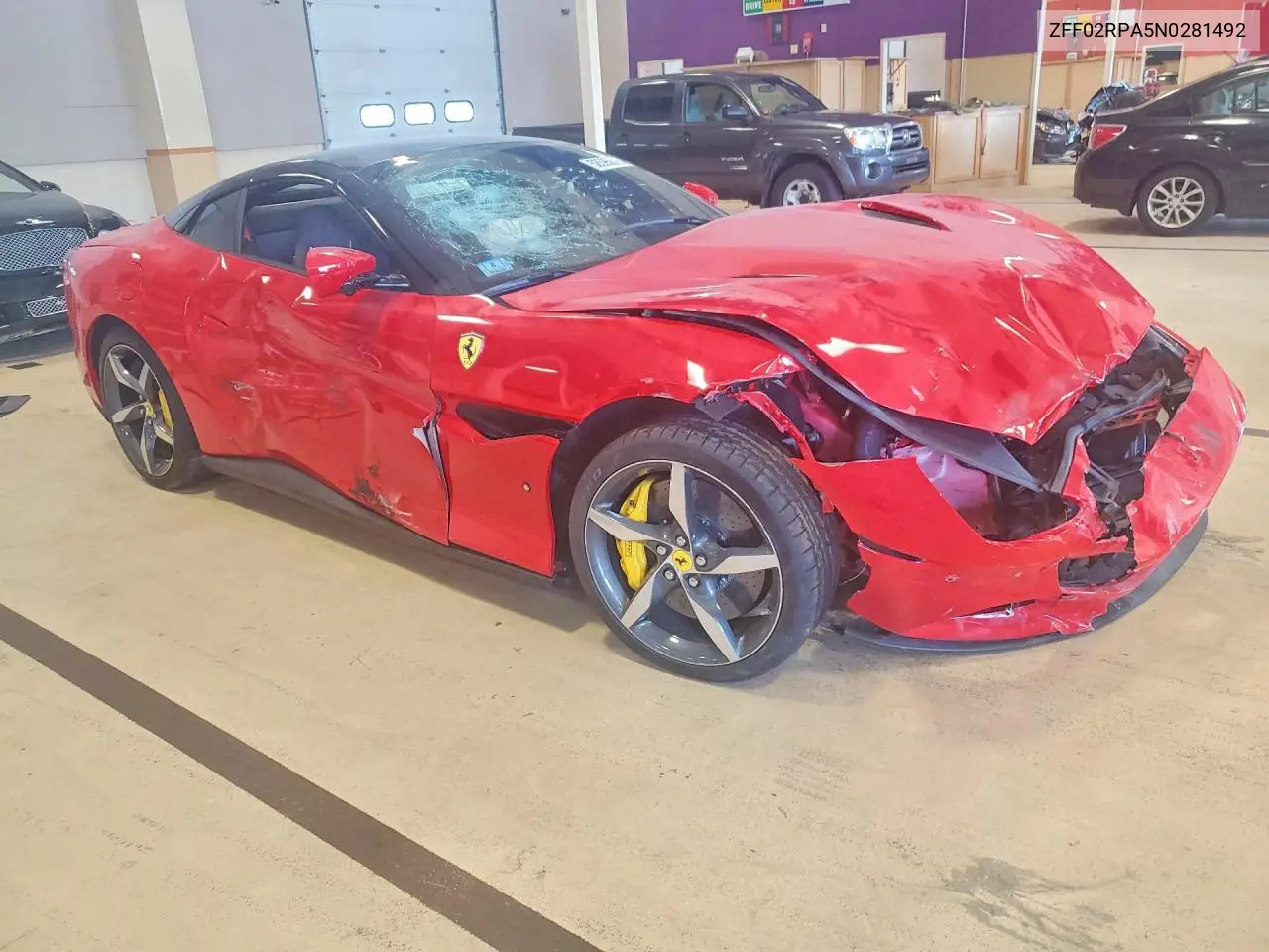 2022 Ferrari Portofino M VIN: ZFF02RPA5N0281492 Lot: 58595076