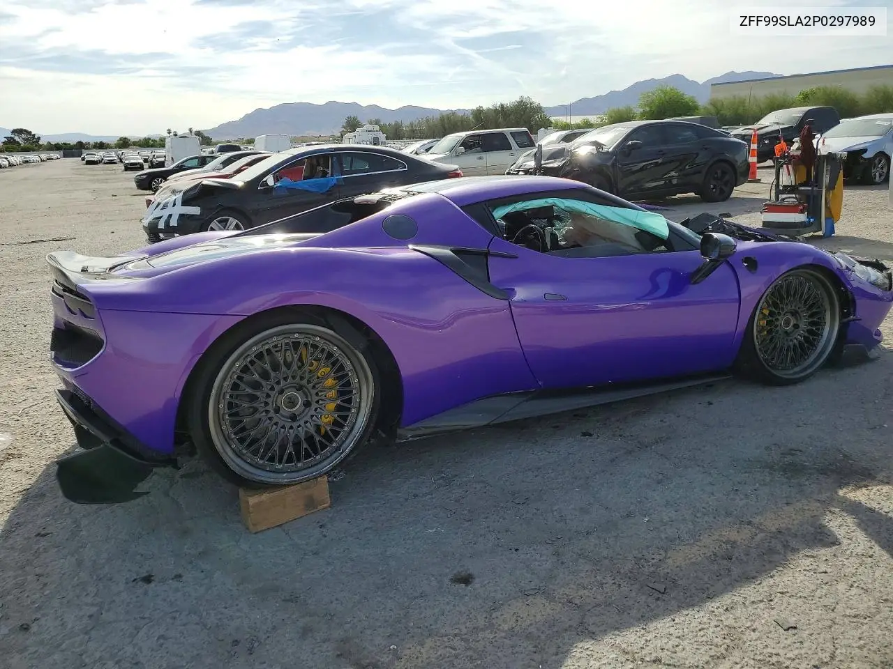 2023 Ferrari 296Gtb VIN: ZFF99SLA2P0297989 Lot: 49272486