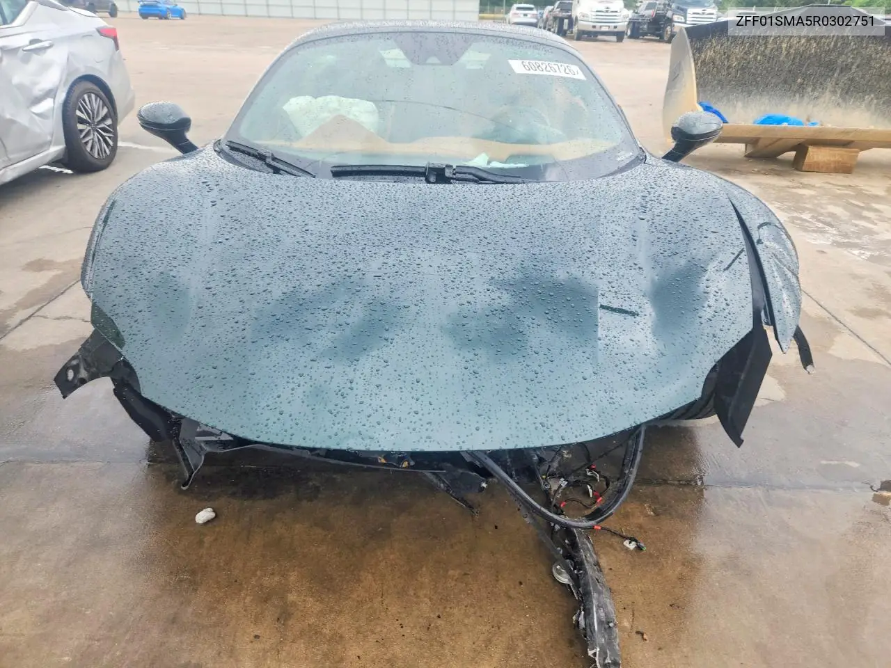 2024 Ferrari 296 Gts VIN: ZFF01SMA5R0302751 Lot: 60826726