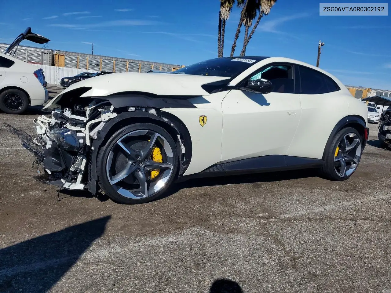 2024 Ferrari Purosangue VIN: ZSG06VTA0R0302192 Lot: 78327035