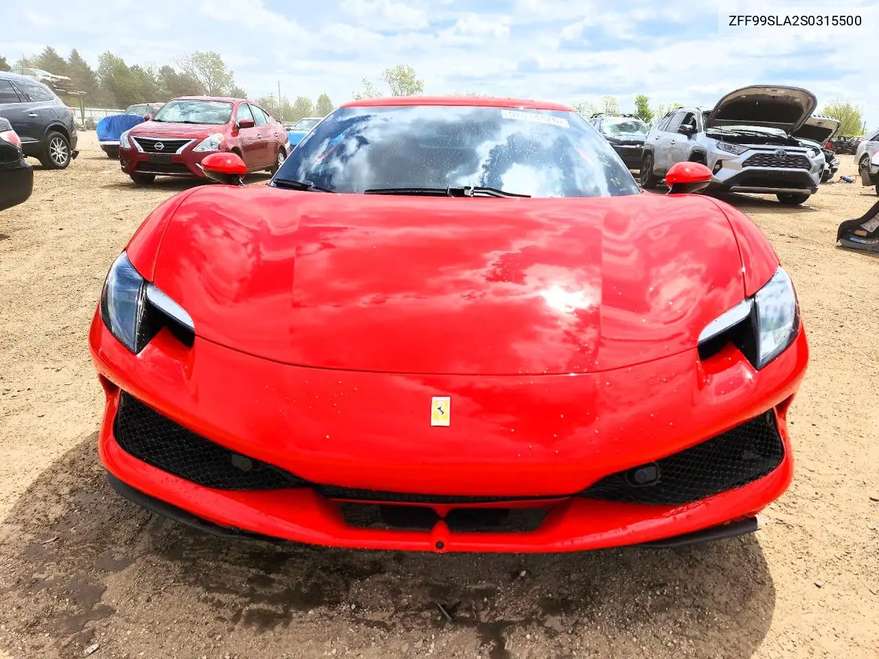 2025 Ferrari 296Gtb VIN: ZFF99SLA2S0315500 Lot: 52574426