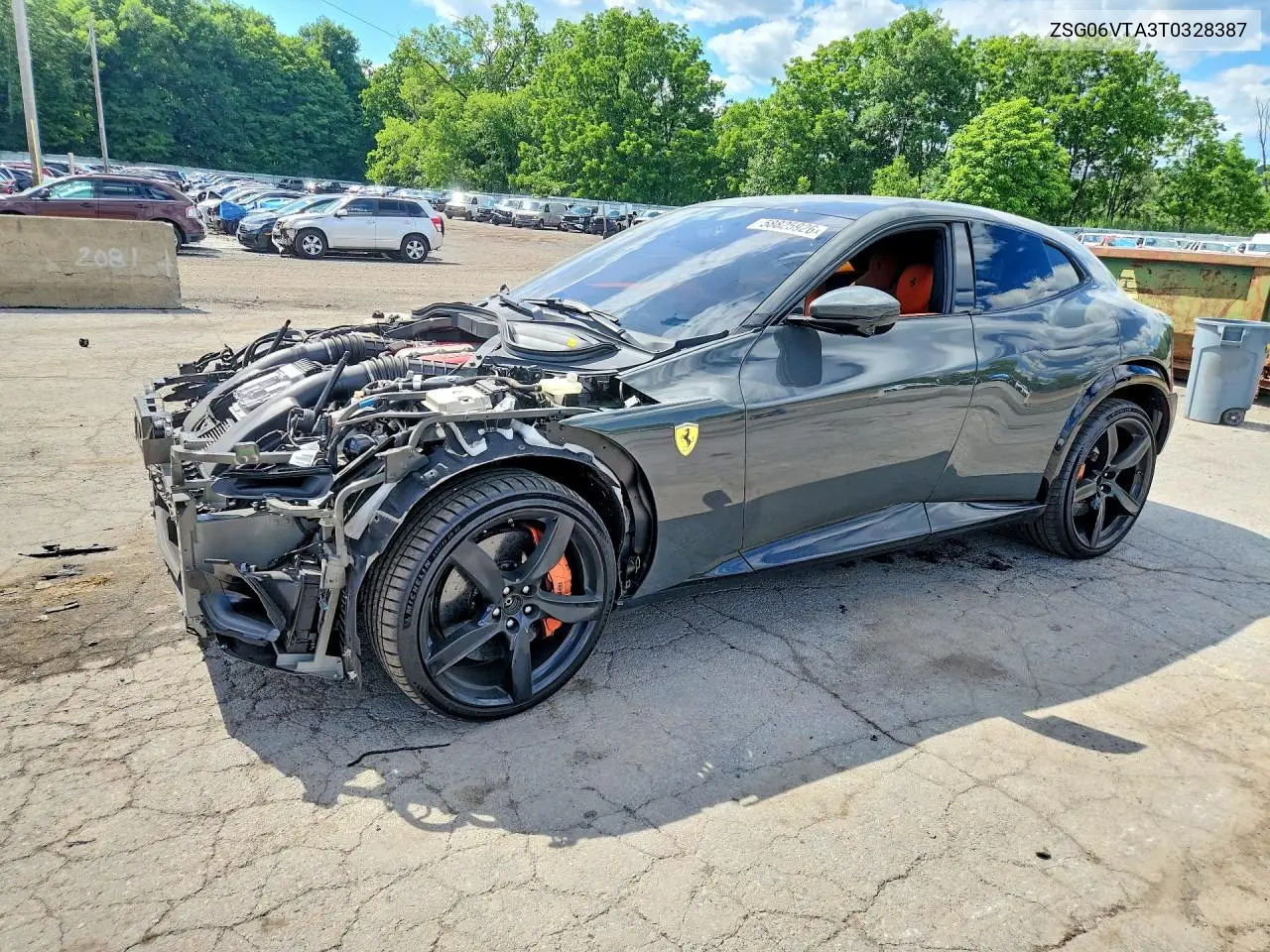 2026 Ferrari Purosangue VIN: ZSG06VTA3T0328387 Lot: 58825926