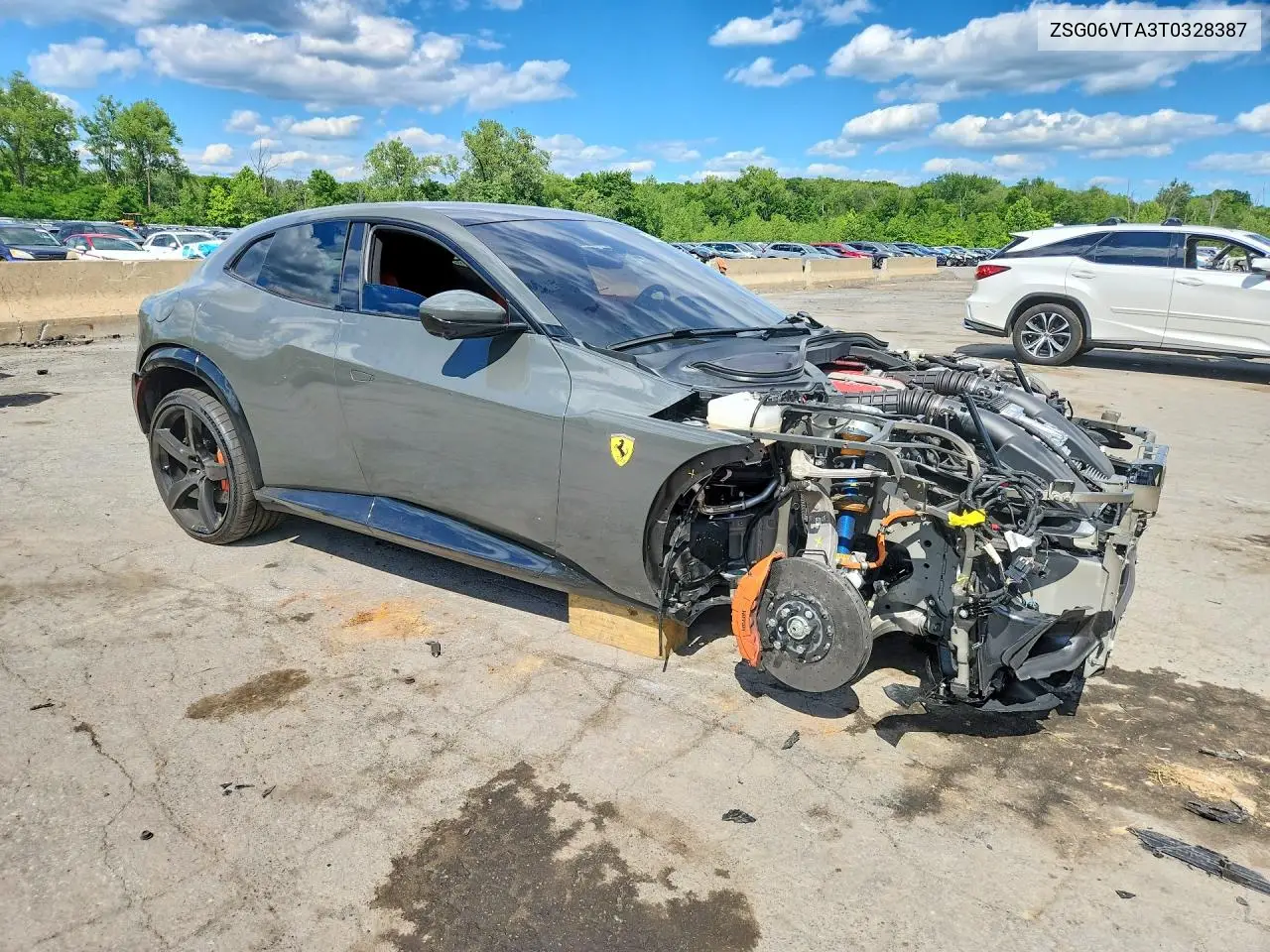 2026 Ferrari Purosangue VIN: ZSG06VTA3T0328387 Lot: 58825926
