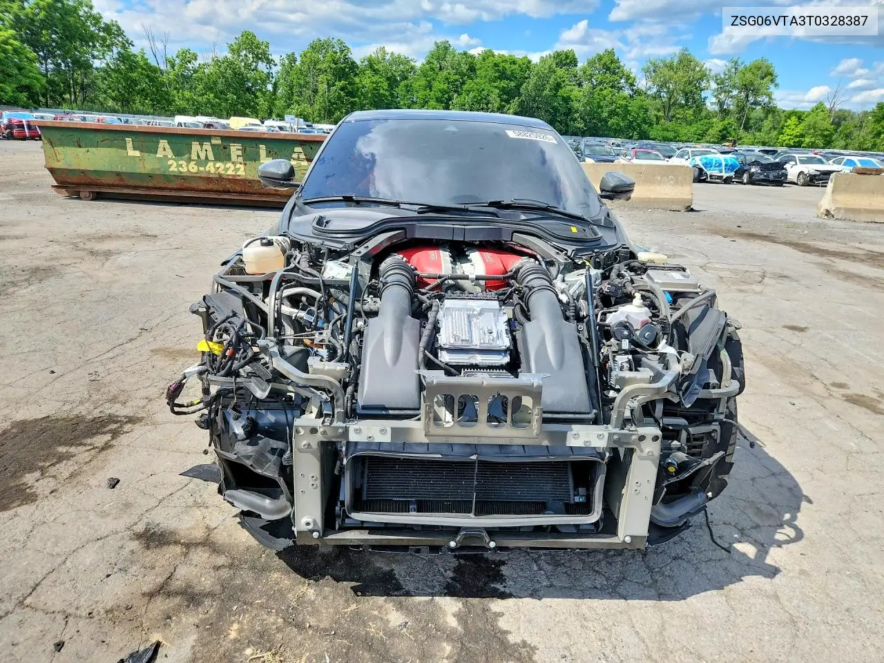 2026 Ferrari Purosangue VIN: ZSG06VTA3T0328387 Lot: 58825926