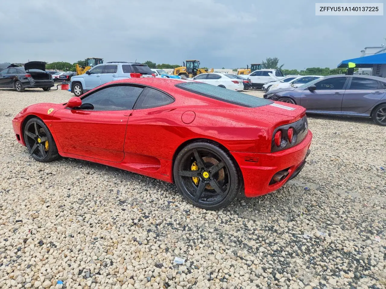 2004 Ferrari 360 Modena VIN: ZFFYU51A140137225 Lot: 58590976