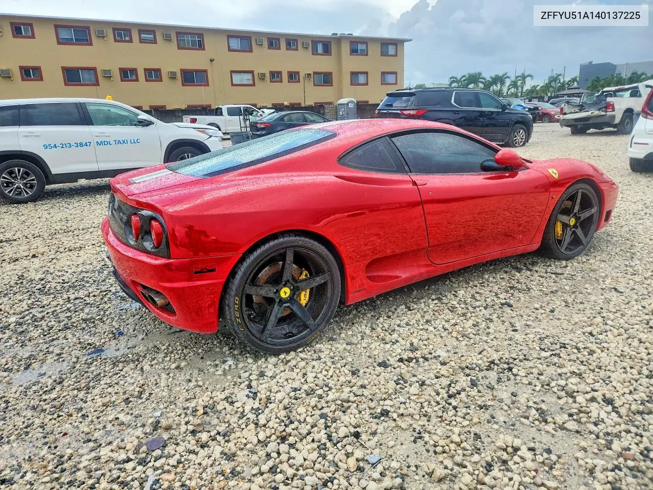 2004 Ferrari 360 Modena VIN: ZFFYU51A140137225 Lot: 58590976