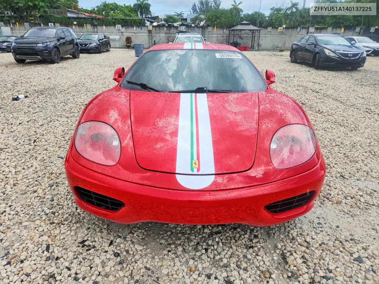 2004 Ferrari 360 Modena VIN: ZFFYU51A140137225 Lot: 58590976