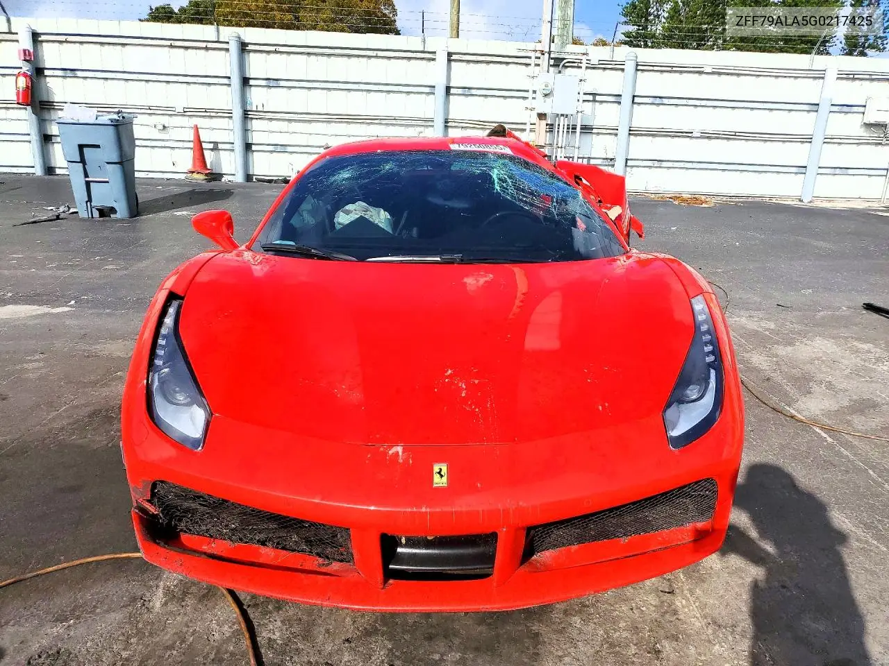2016 Ferrari 488 Gtb VIN: ZFF79ALA5G0217425 Lot: 54877666
