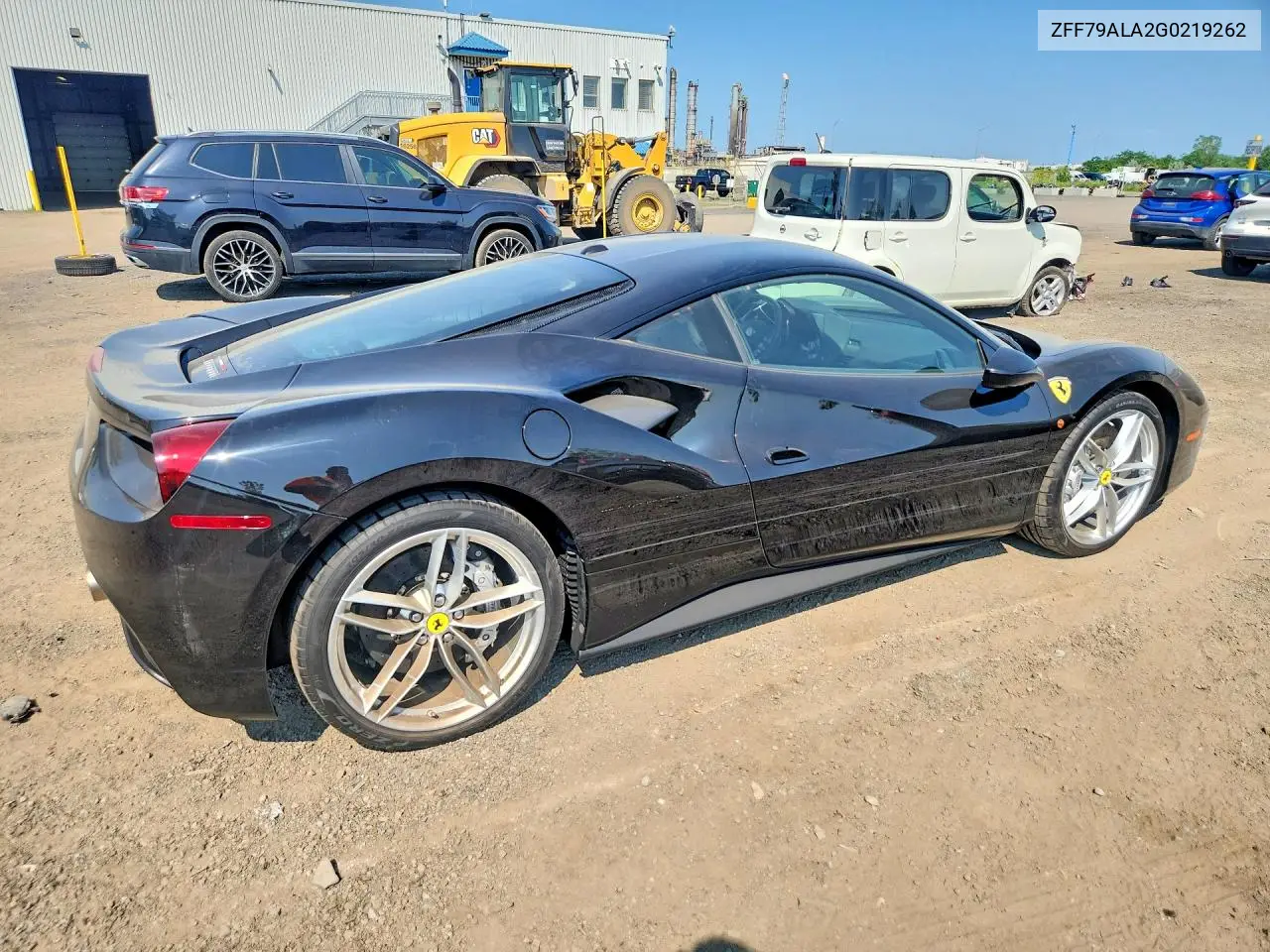 2016 Ferrari 488 Gtb VIN: ZFF79ALA2G0219262 Lot: 60057856