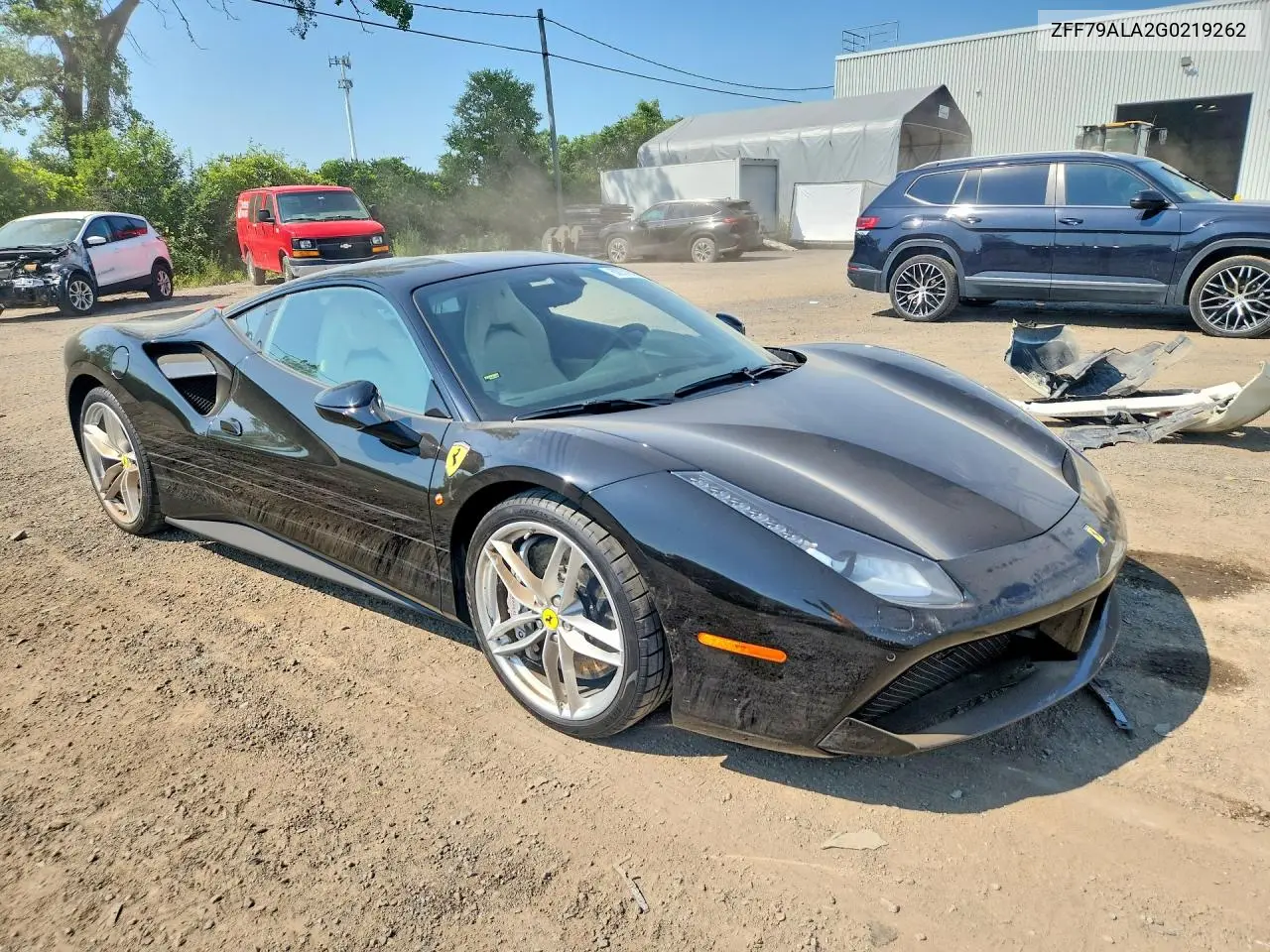 2016 Ferrari 488 Gtb VIN: ZFF79ALA2G0219262 Lot: 60057856