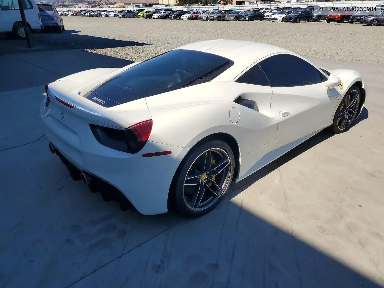 2018 Ferrari 488 Gtb VIN: ZFF79ALA8J0230984 Lot: 58463306