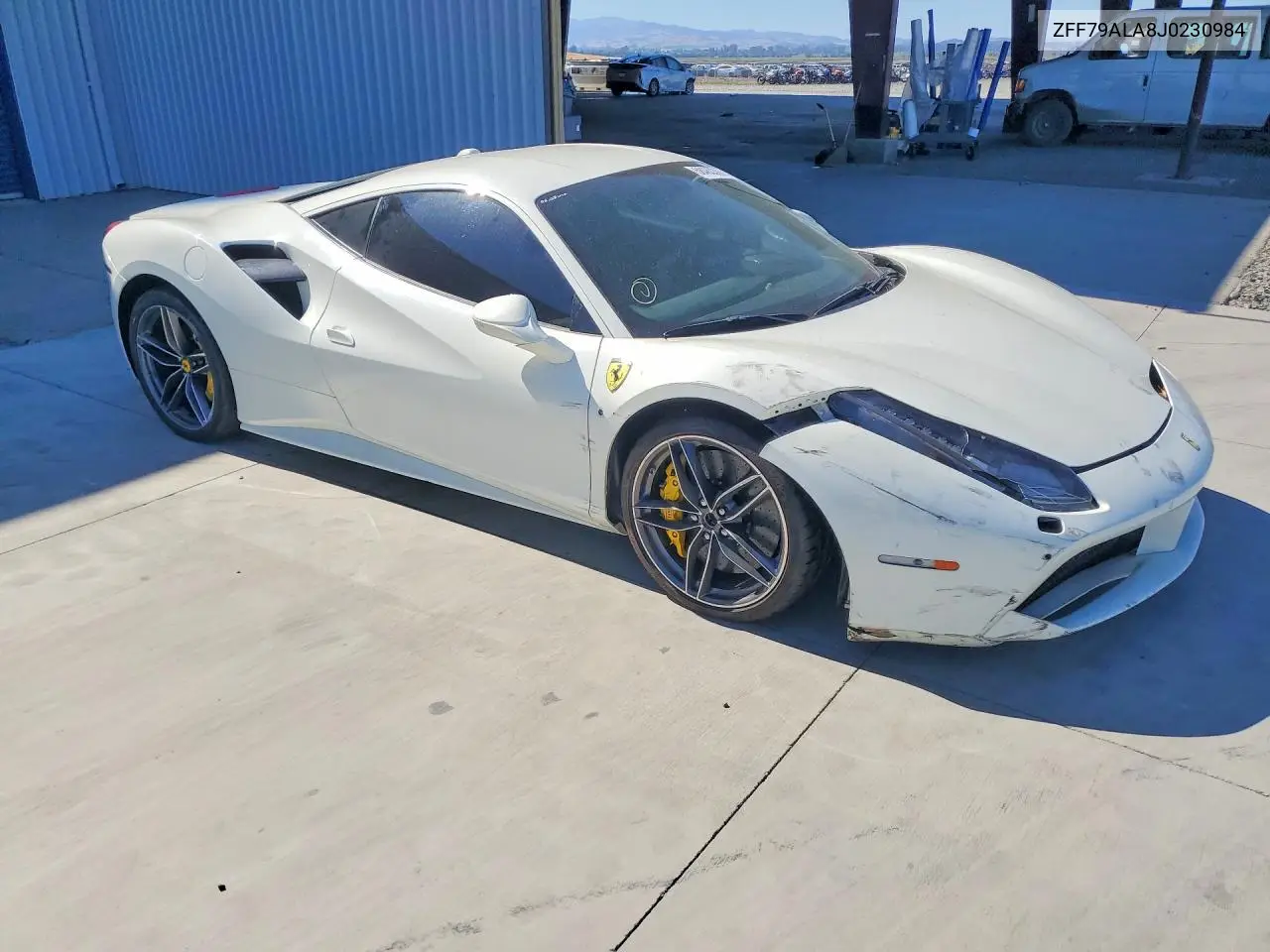 2018 Ferrari 488 Gtb VIN: ZFF79ALA8J0230984 Lot: 58463306
