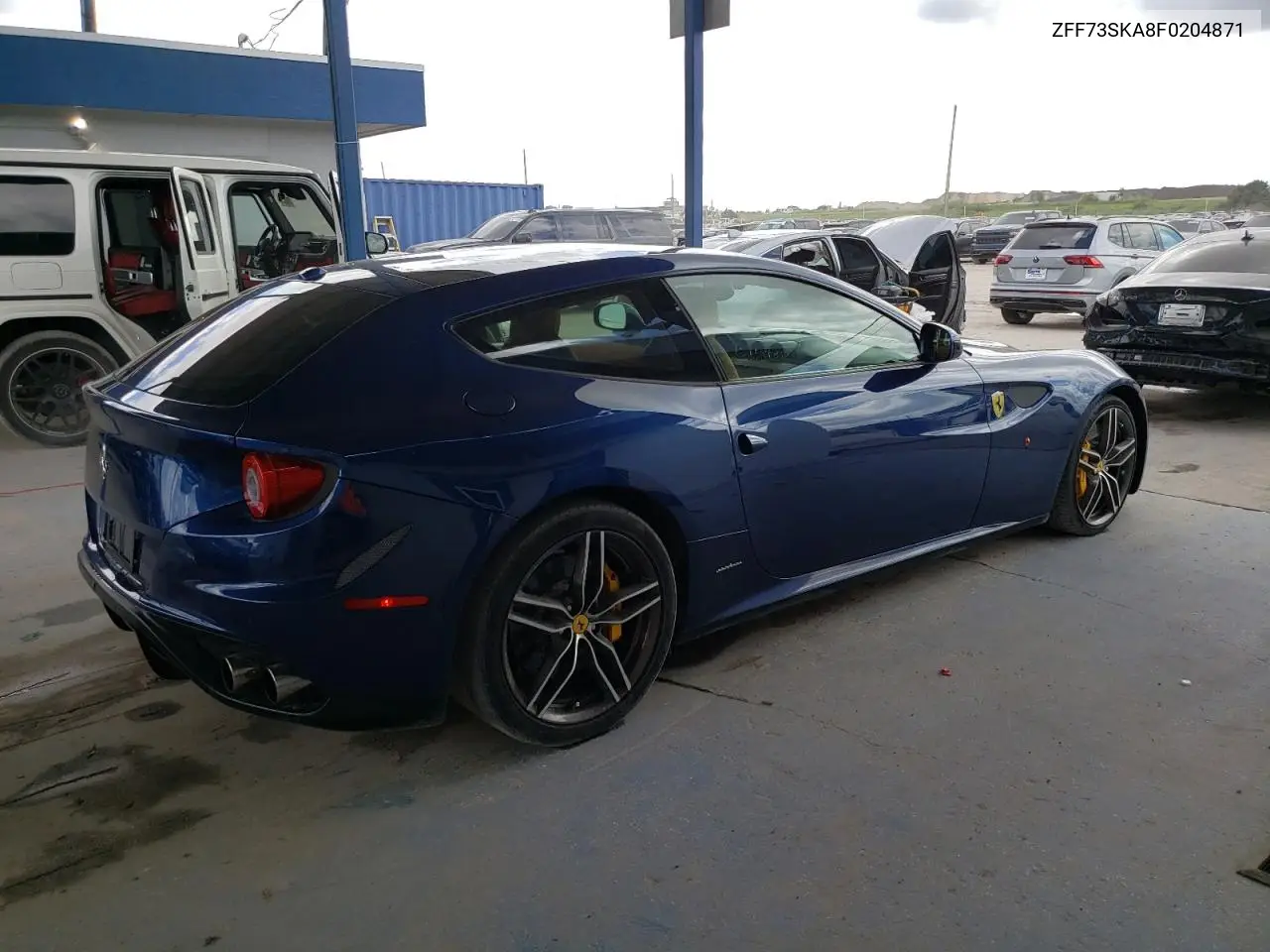 2015 Ferrari Ff VIN: ZFF73SKA8F0204871 Lot: 73833395
