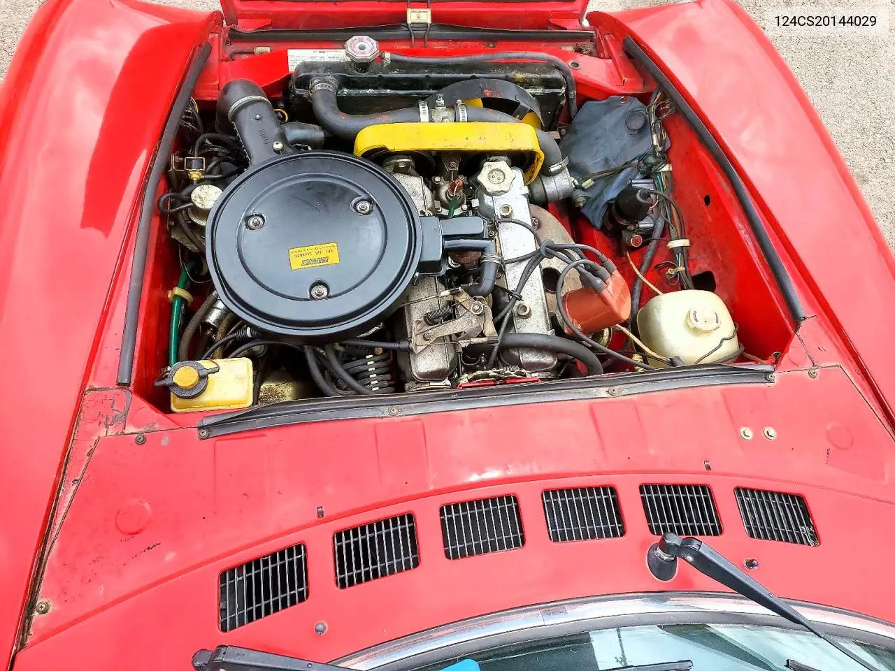 1971 Fiat 124 Spider VIN: 124CS20144029 Lot: 49056986