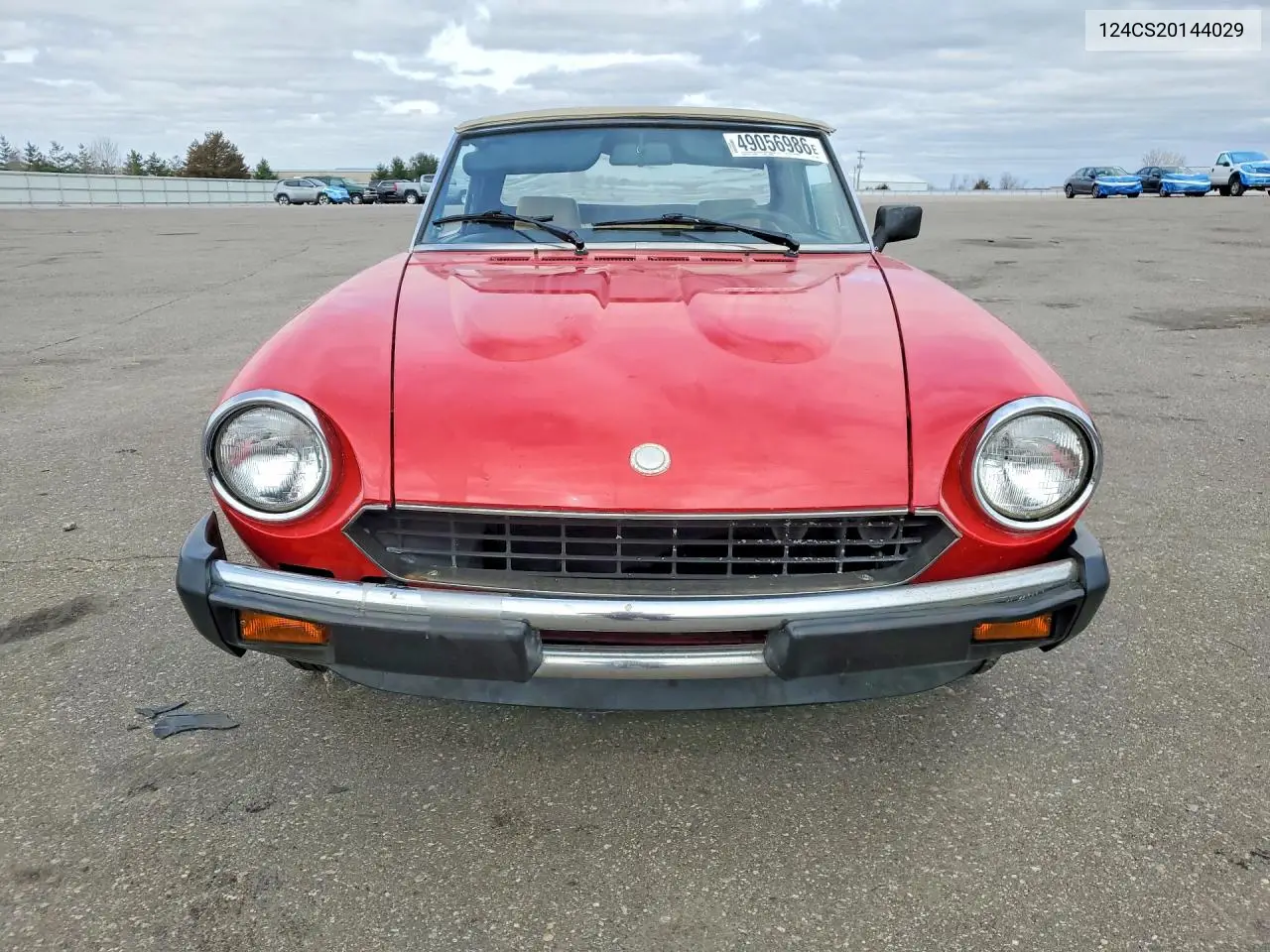 1971 Fiat 124 Spider VIN: 124CS20144029 Lot: 49056986
