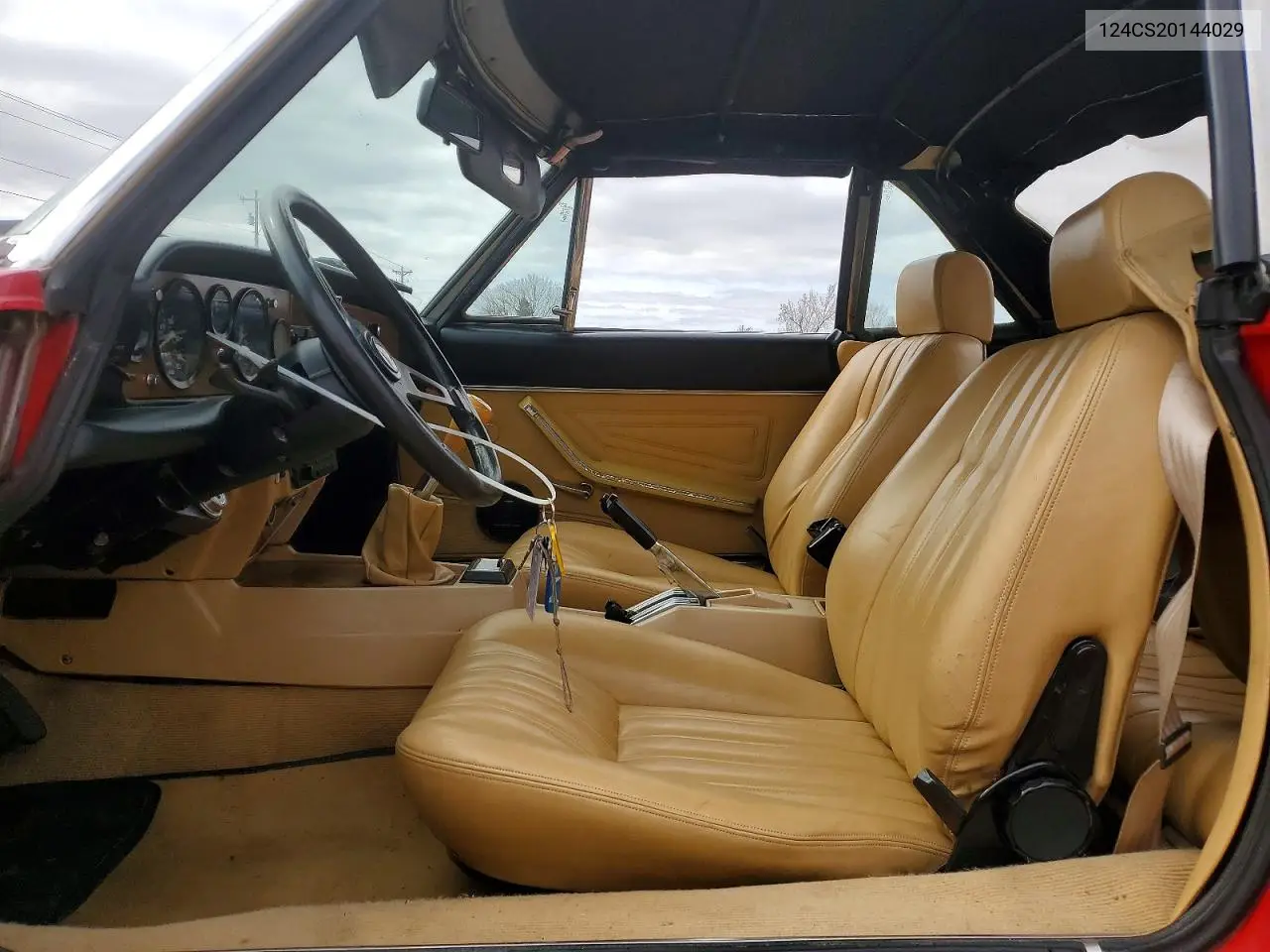 1971 Fiat 124 Spider VIN: 124CS20144029 Lot: 49056986
