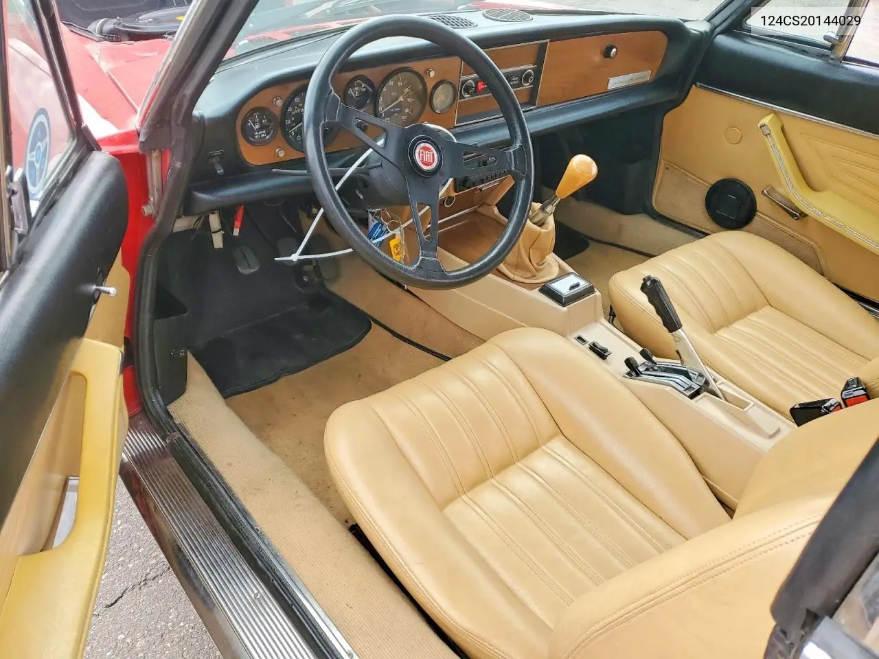 1971 Fiat 124 Spider VIN: 124CS20144029 Lot: 49056986