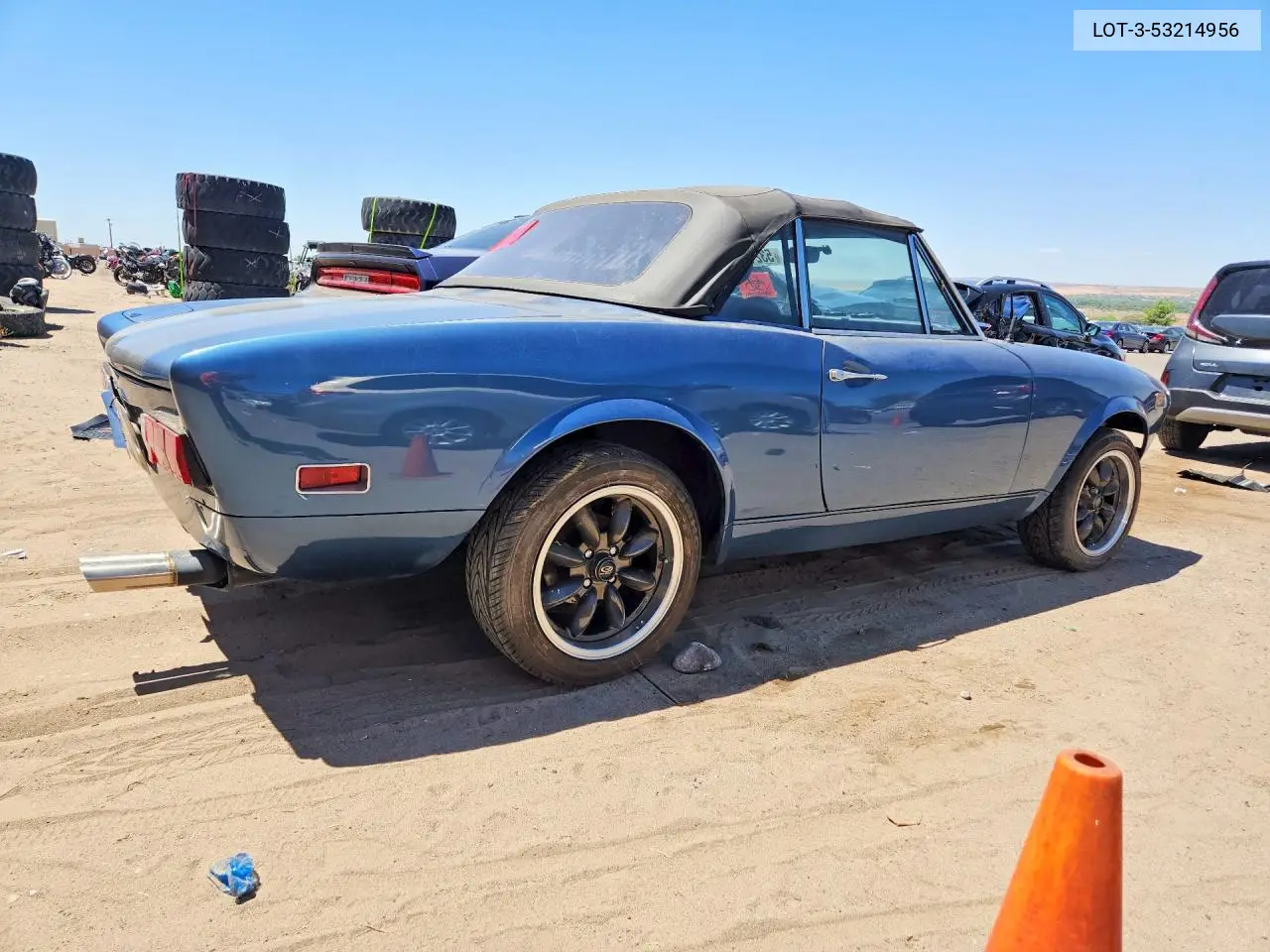 1972 Fiat 124 Spider VIN: 124BS10057308 Lot: 53214956